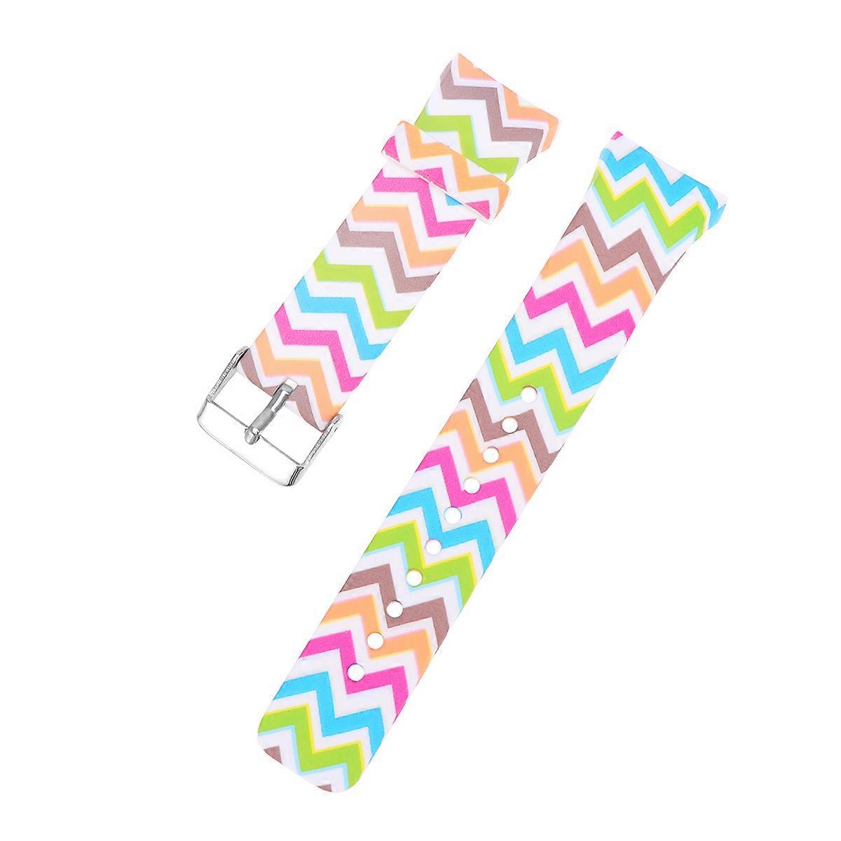 Comfortable Watch Strap for Smartwatch Replacement with Colorful Silicone