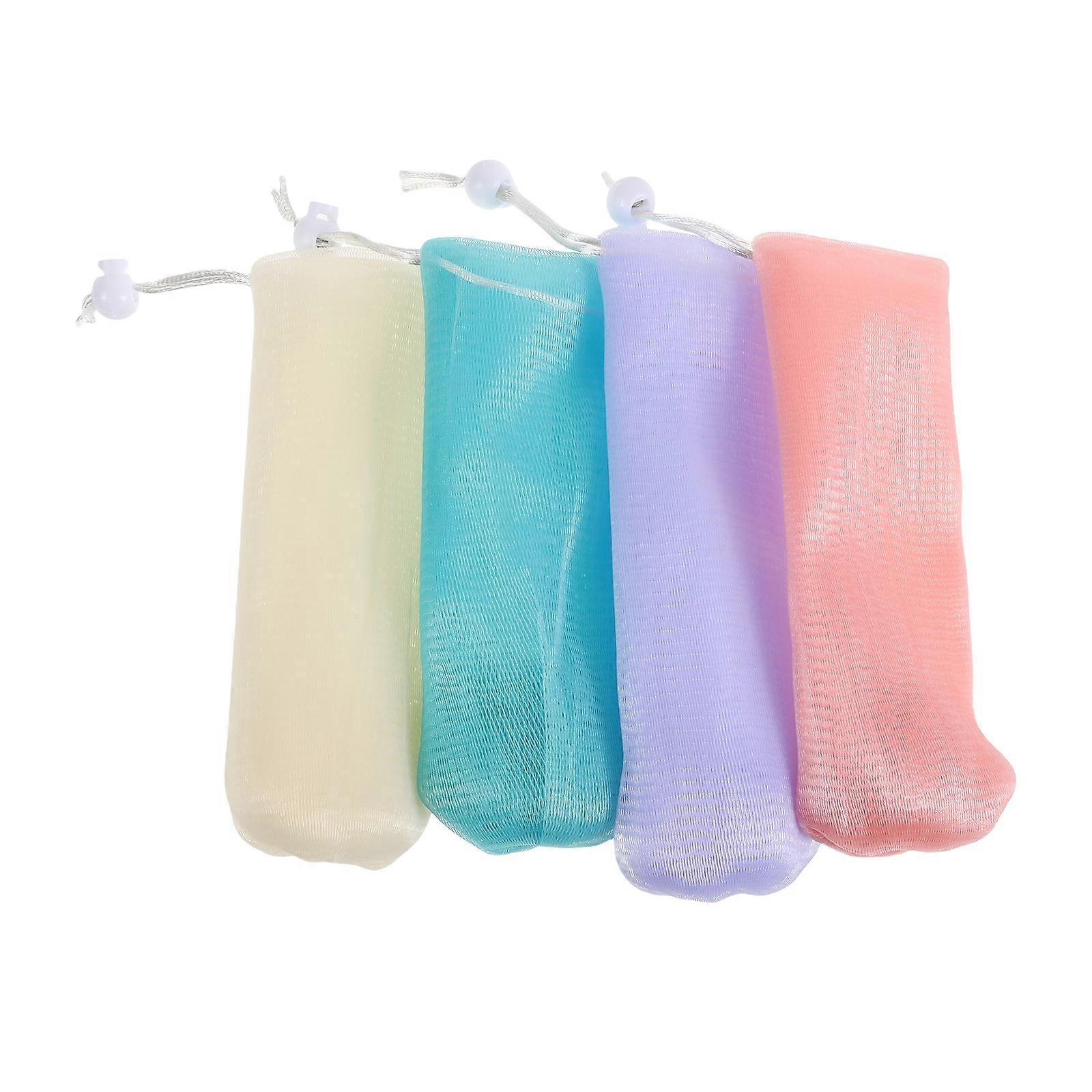 Hanging Soap Mesh Bag for Foaming Including 24Pcs Thickened Soap Bags