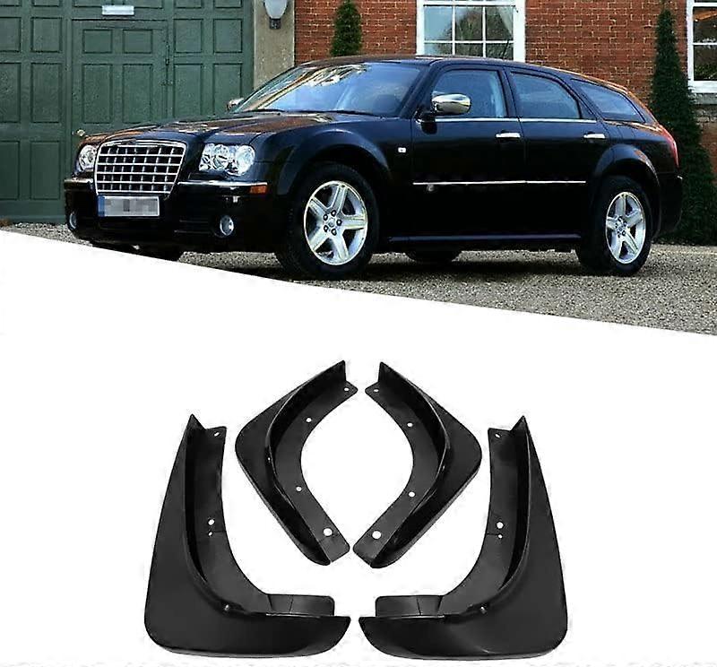 Mud Flaps For Chrysler 300C 20062012 Front And Rear Mud Flap Kit 4Piece Splash Guards Exterior Protection