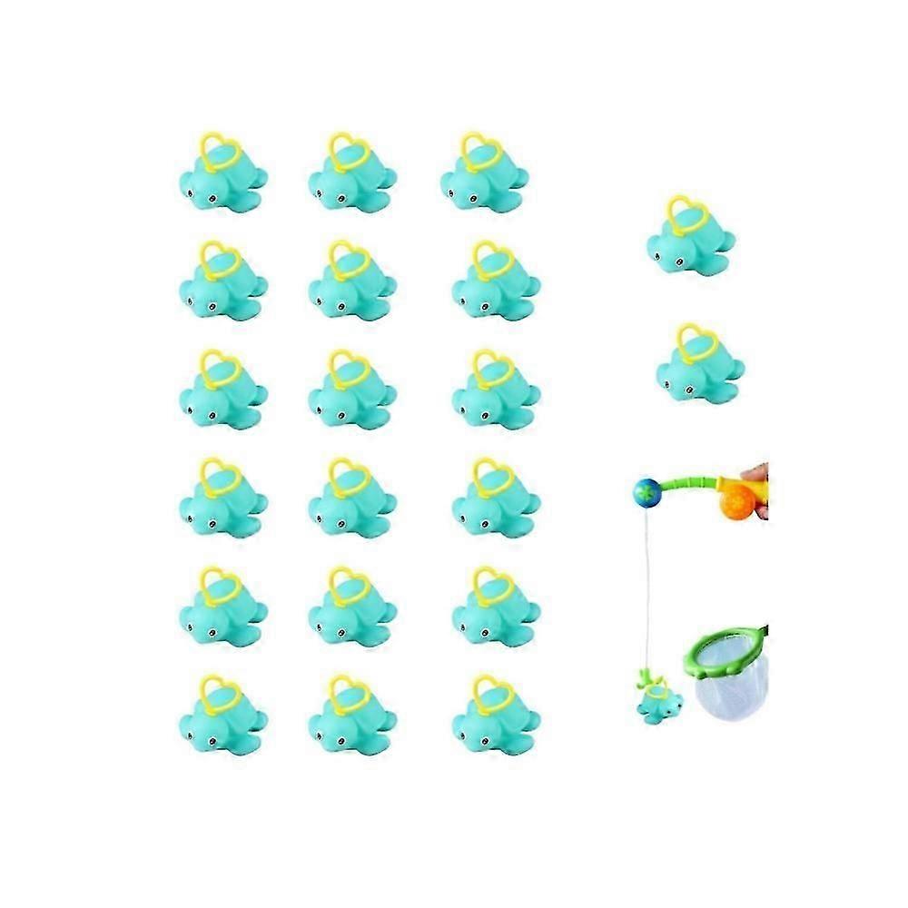 20 قطعة لعبة صيد البط التعريفي مع هوك ، هوك لعبة بطة في الهواء الطلق