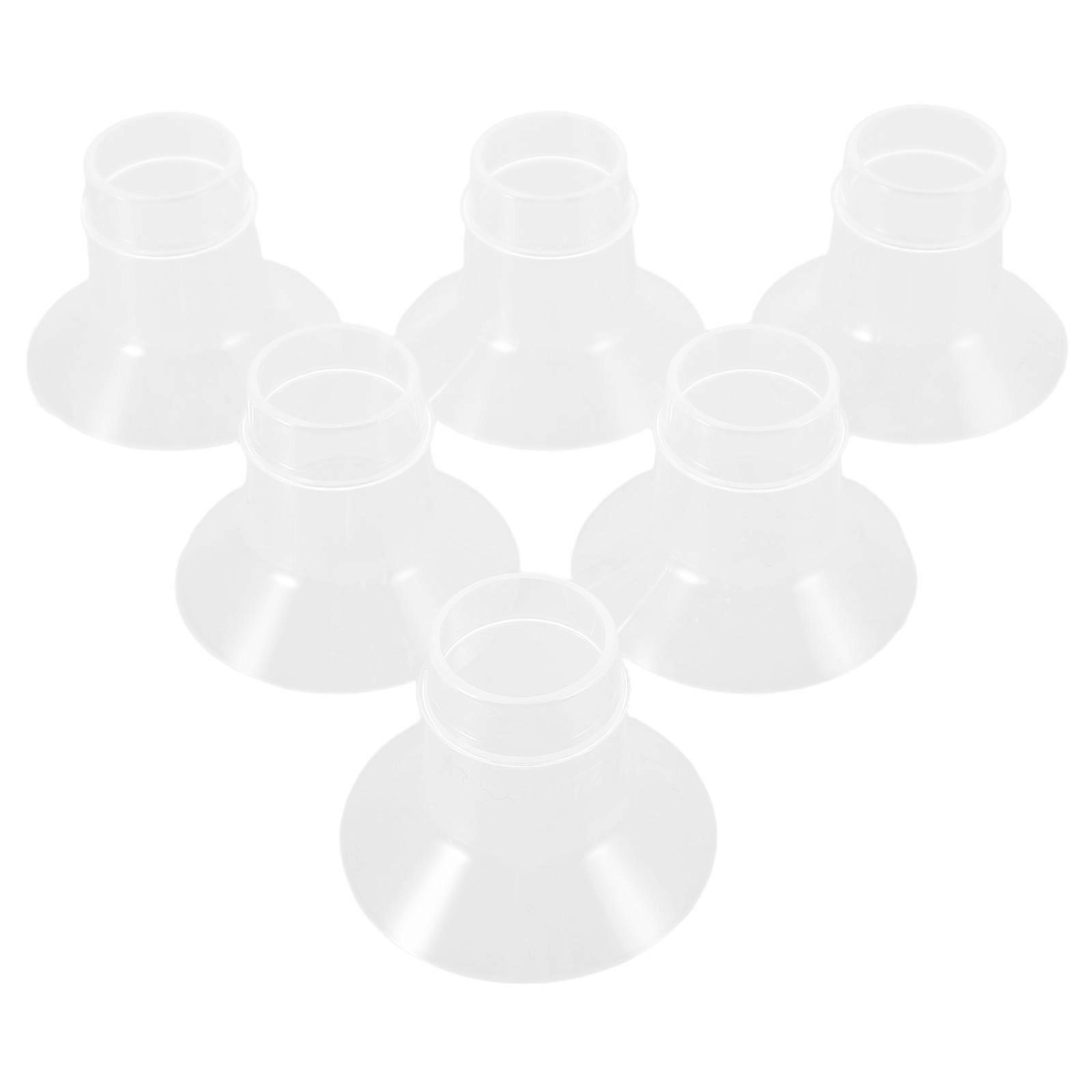 Transparent Silicone Breast Pump Flange Inserts for 12Pcs