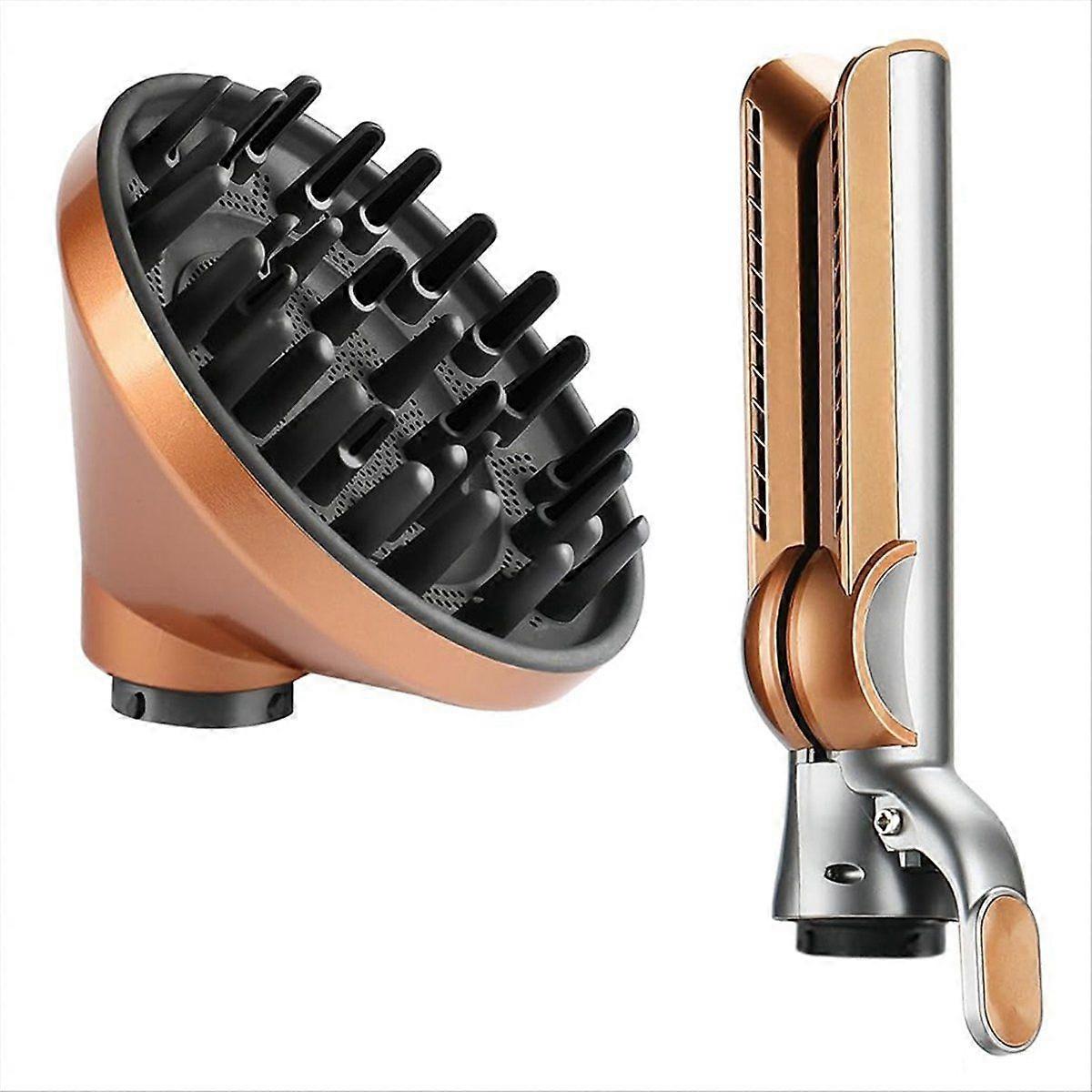 Diffuser & Straightener Attahcments for Styler HS01 HS05 HS08 for Smooth Hair Style and Hair Curling