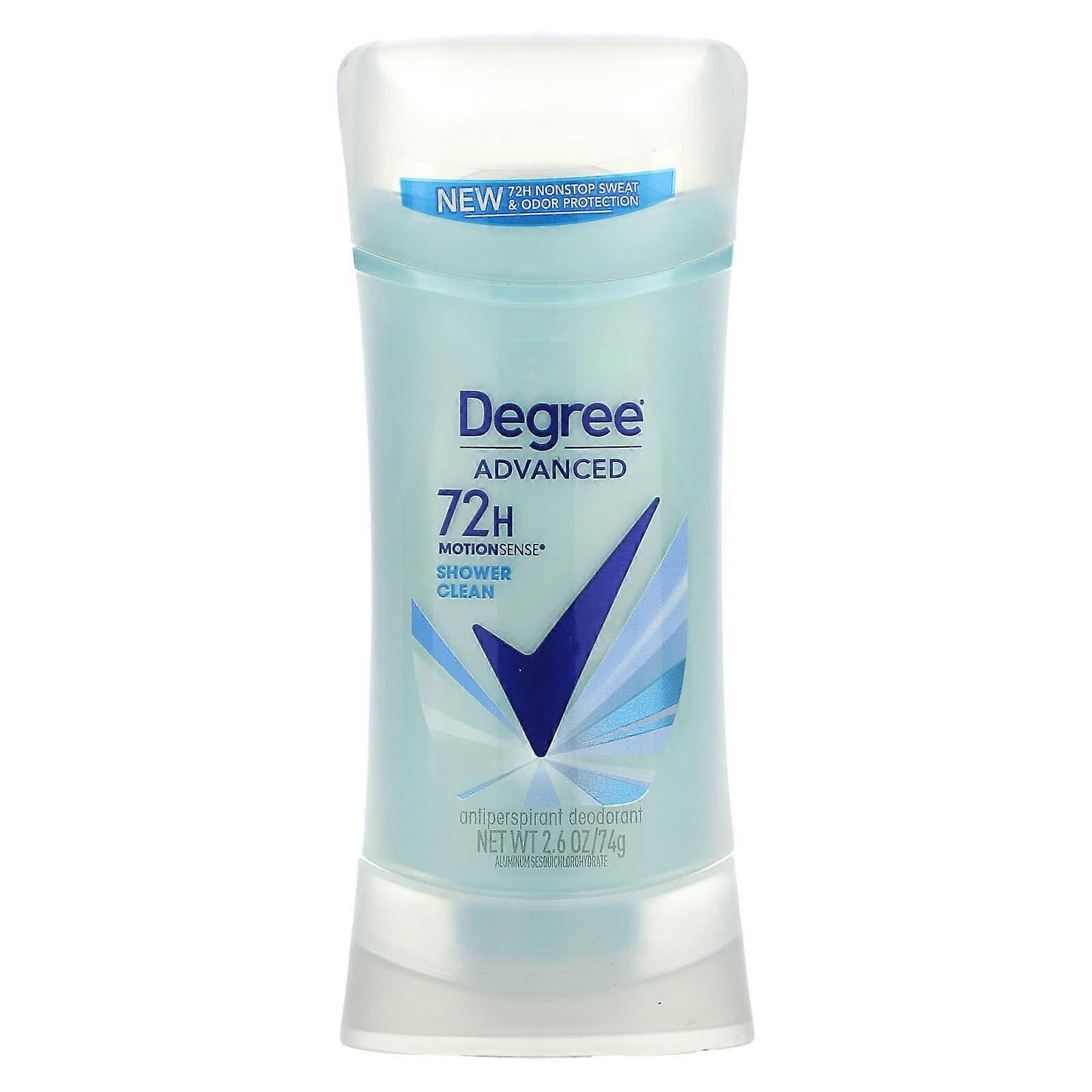 Advanced, 72 Hour MotionSense, Antiperspirant Deodorant, Shower Clean, 2.6 oz (74 g)