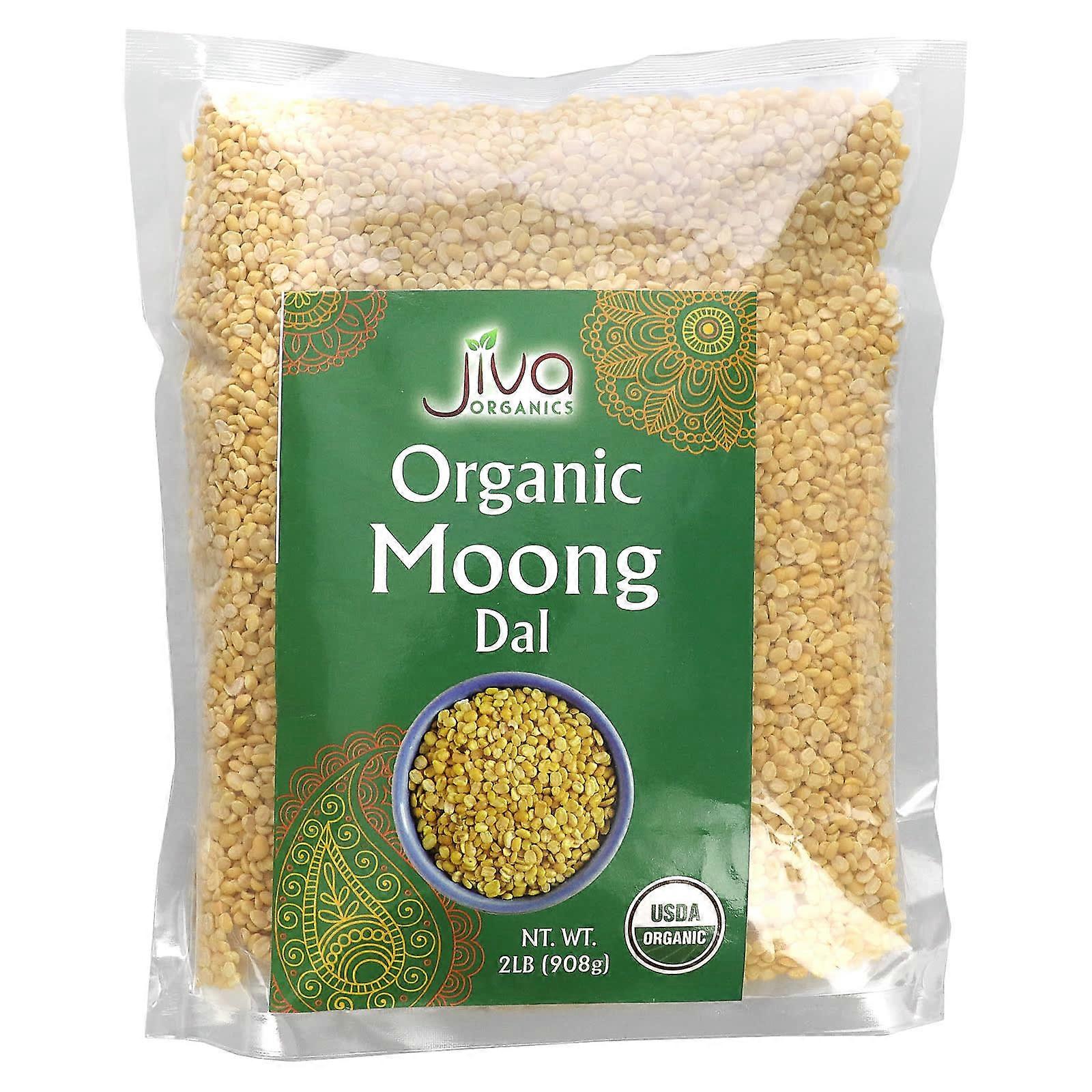 Organic Moong Dal Yellow, 2 lbs (908 g)