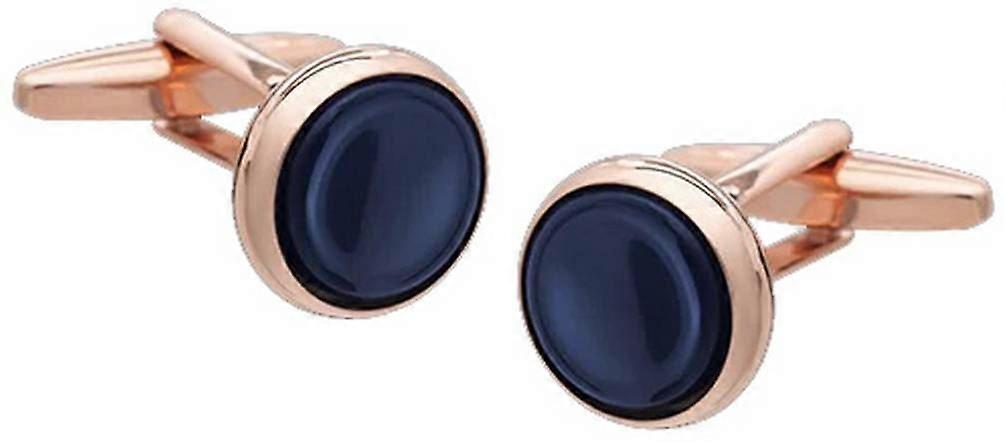 David Van Hagen Sodalite Cufflinks - Blue/Gold