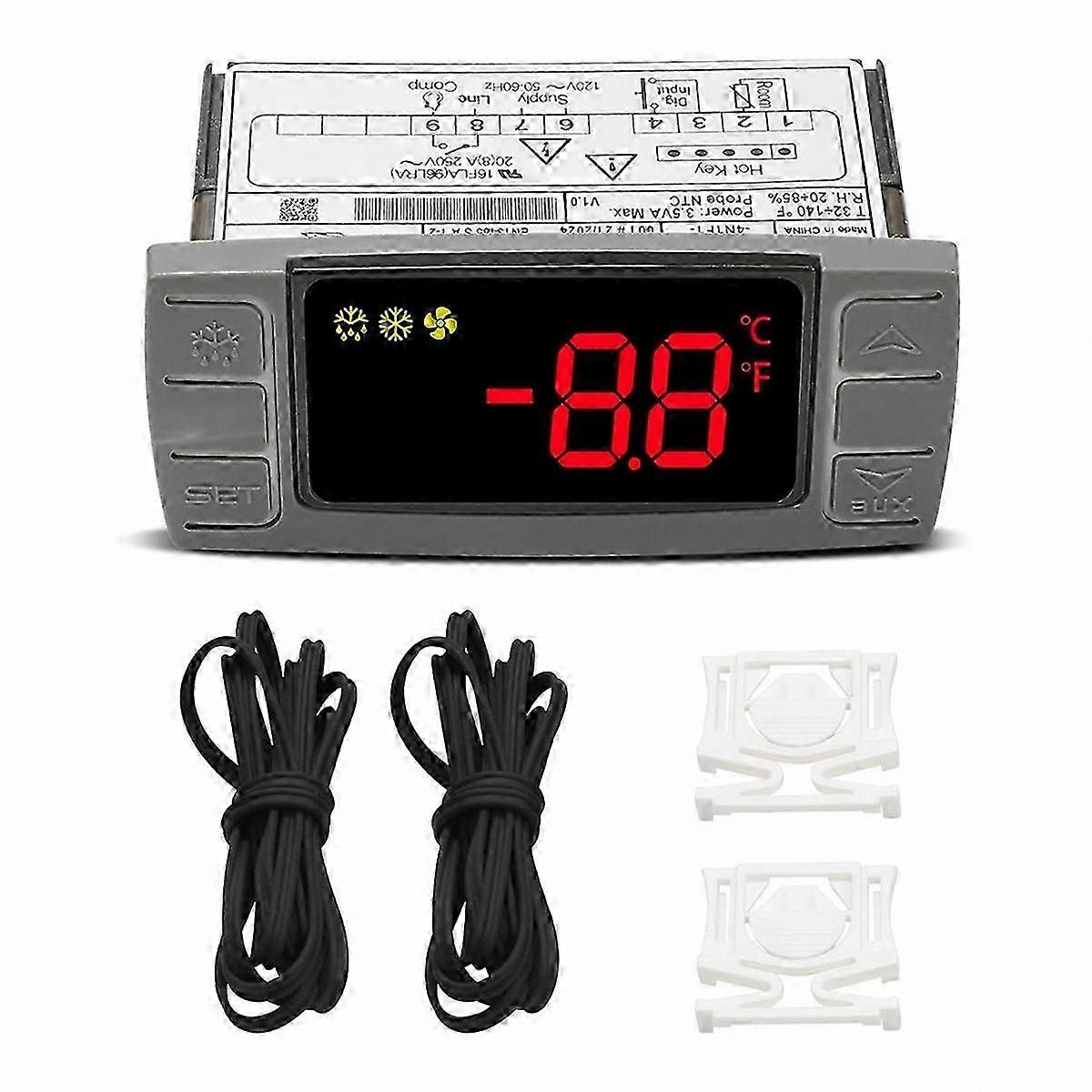 Temperature Controller Replacement for Refrigerators and Freezers, Compatible with XR02CX-4N1F1 Model