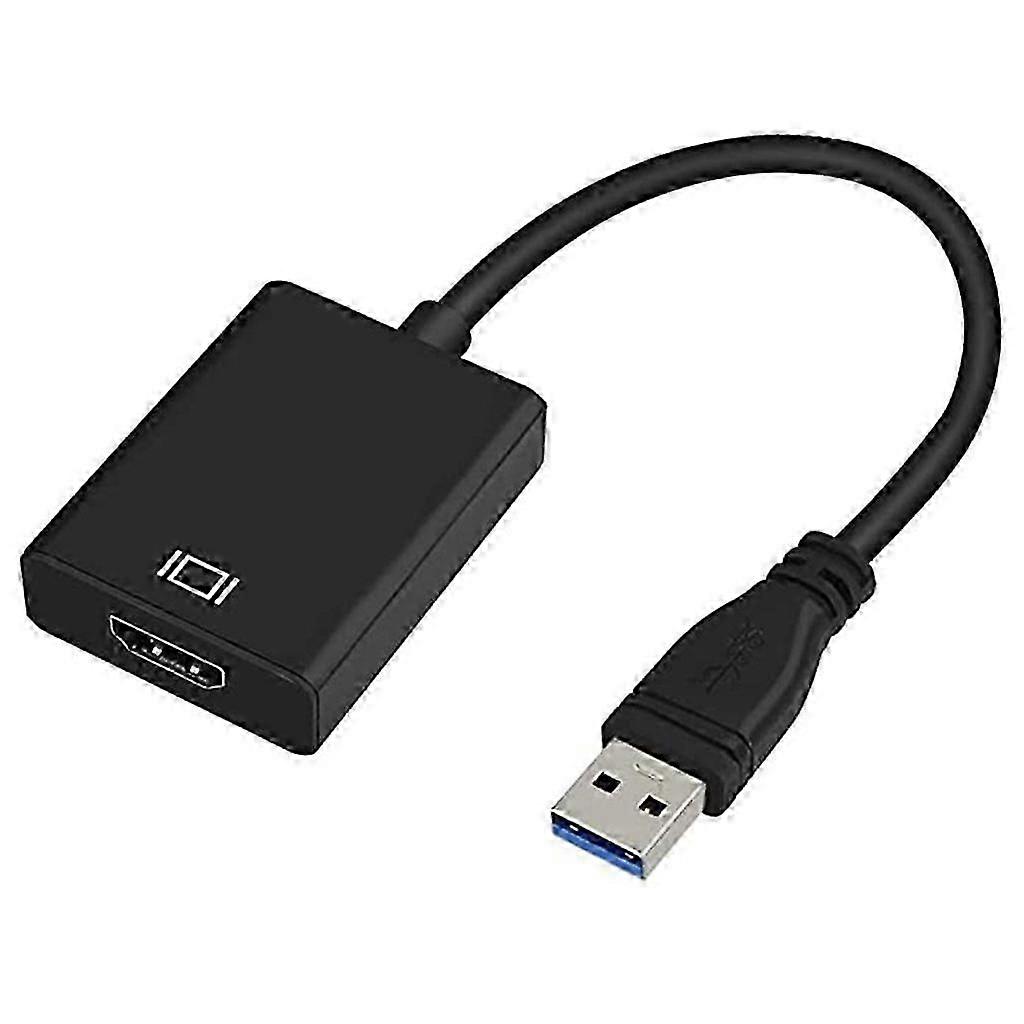 USB 3.0/2.0 to HDMI-Compatible Converter Adapter for Laptop External Video Card
