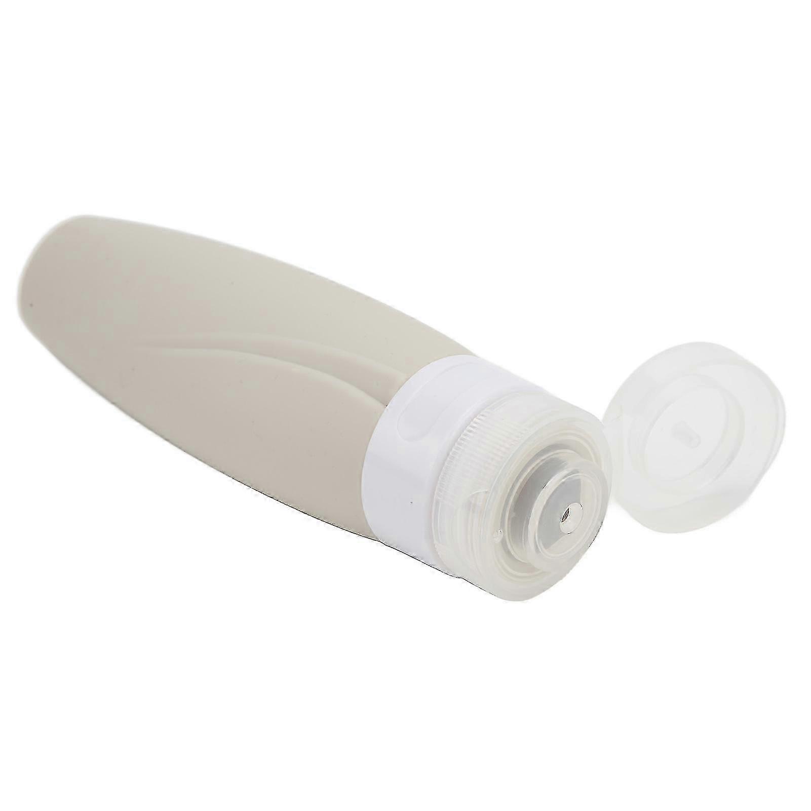 4Pcs Silicone Travel Bottle Large Opening Design Leakproof 90Ml 4 Colors Squeezable Travel Containers Set For Travelling