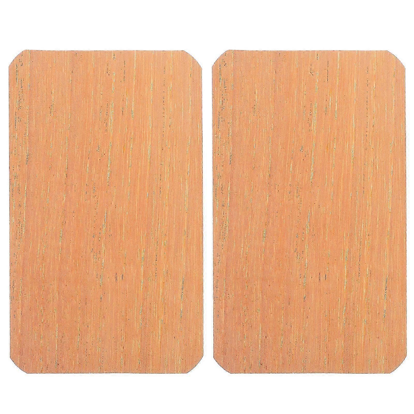 قطعتان كبيرتان من خشب الأرز الإسباني لصناديق حفظ السيجار، بديل لرقائق خشب الأرز لتخزين السيجار وملحقات مقسم صناديق حفظ السيجار