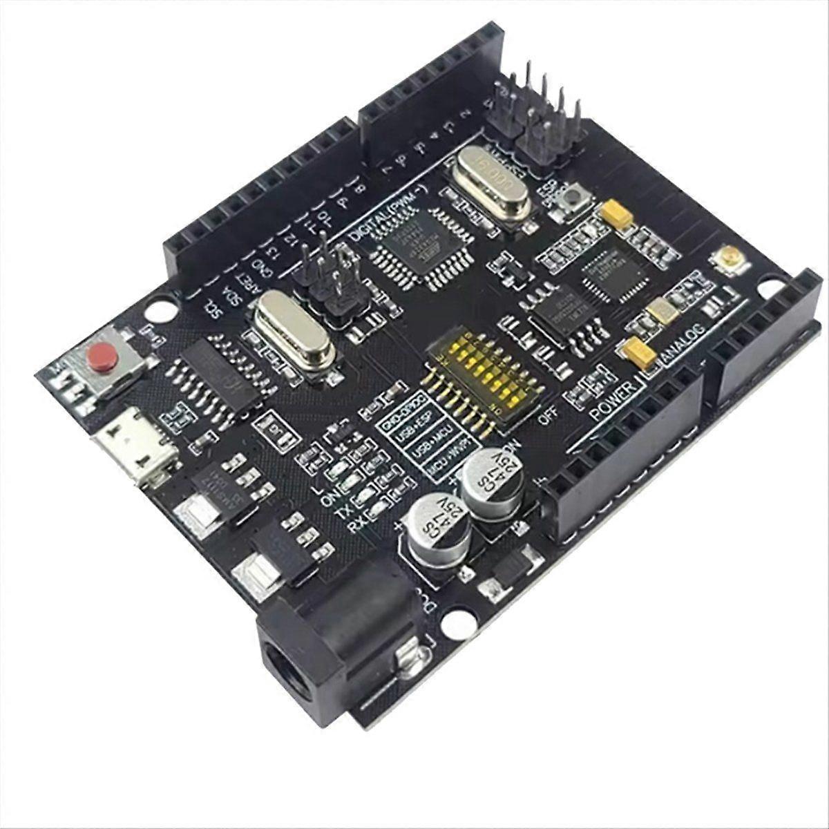 For R3 + WiFi ATmega328P+ESP8266 32Mb Memory USB-TTL CH340G for NodeMCU WeMos
