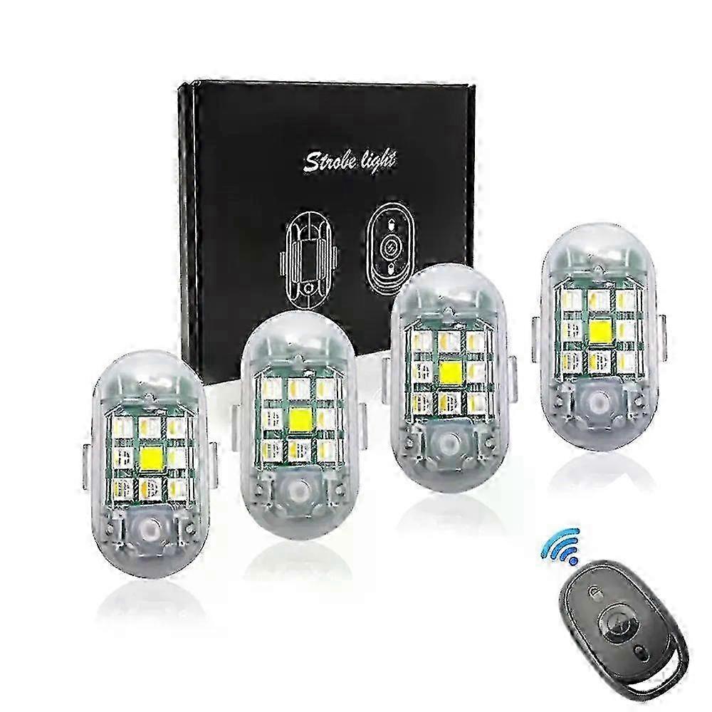 Vehicle LED Strobe Flashlight with Multicolored Neon Atmosphere Lamp - Emergency Warning Lights​​ Best Seller​​