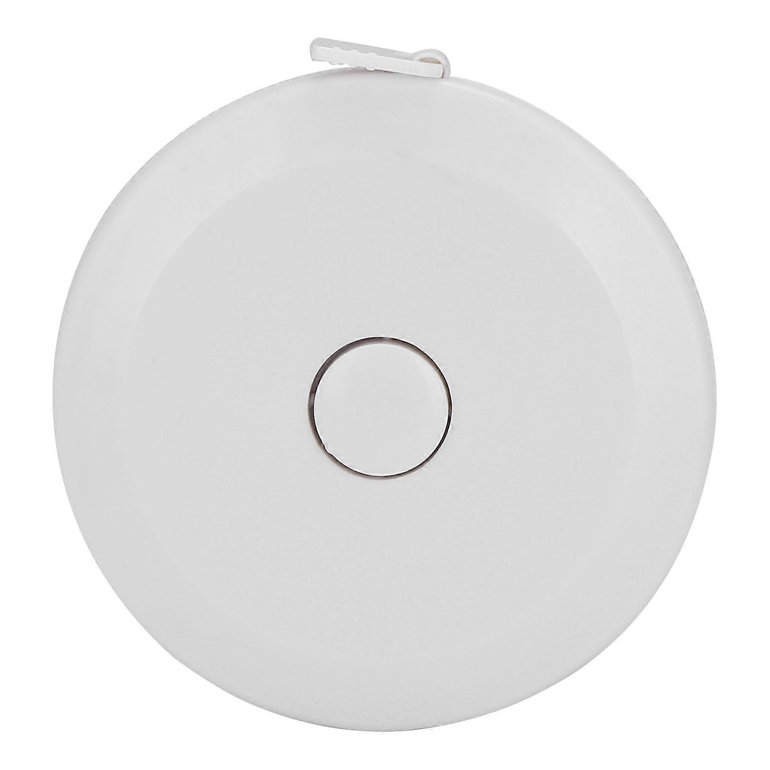 Tape Measure 1.5 Meters Automatic Compact Lightweight White Retractable Ruler for Body Height Waist 