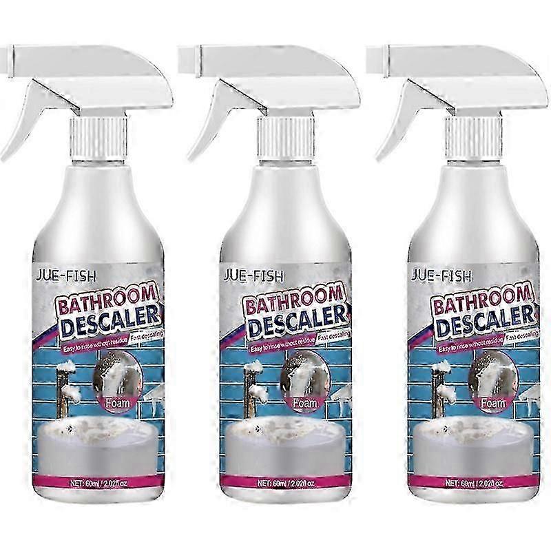 1-3 قطع بخاخ مزيل الترسبات للحمام، مزيل للبقع الصعبة، منظف مزيل للترسبات لحوض الاستحمام والمرحاض والدش