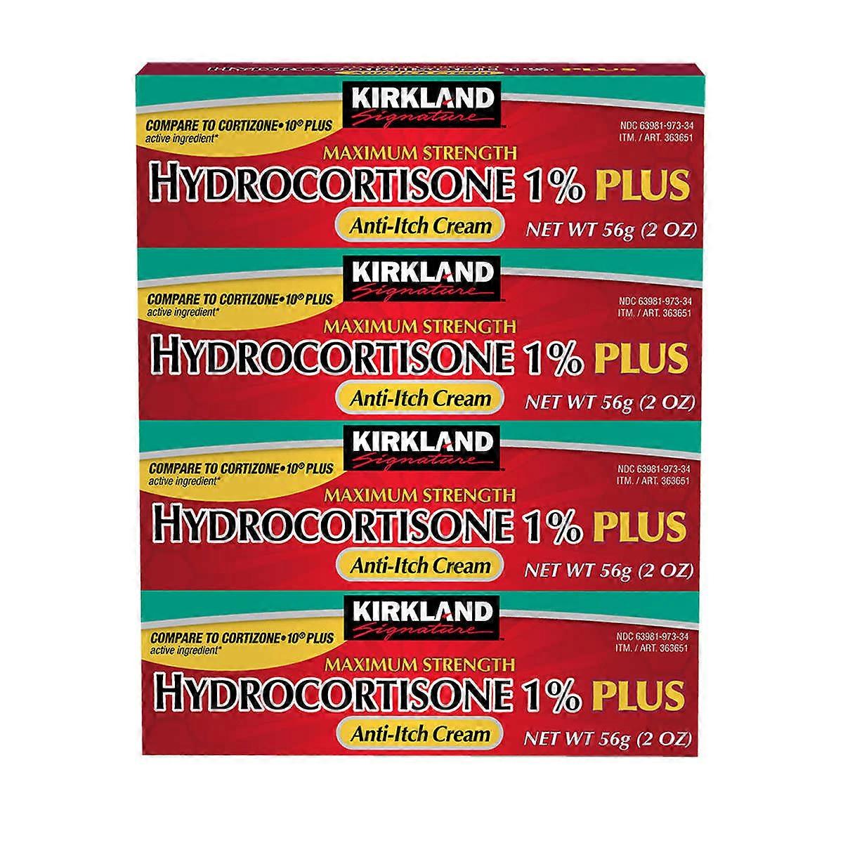 Kirkland Signature Hydrocortisone 1% Plus Anti-itch Cream, 8 Oz