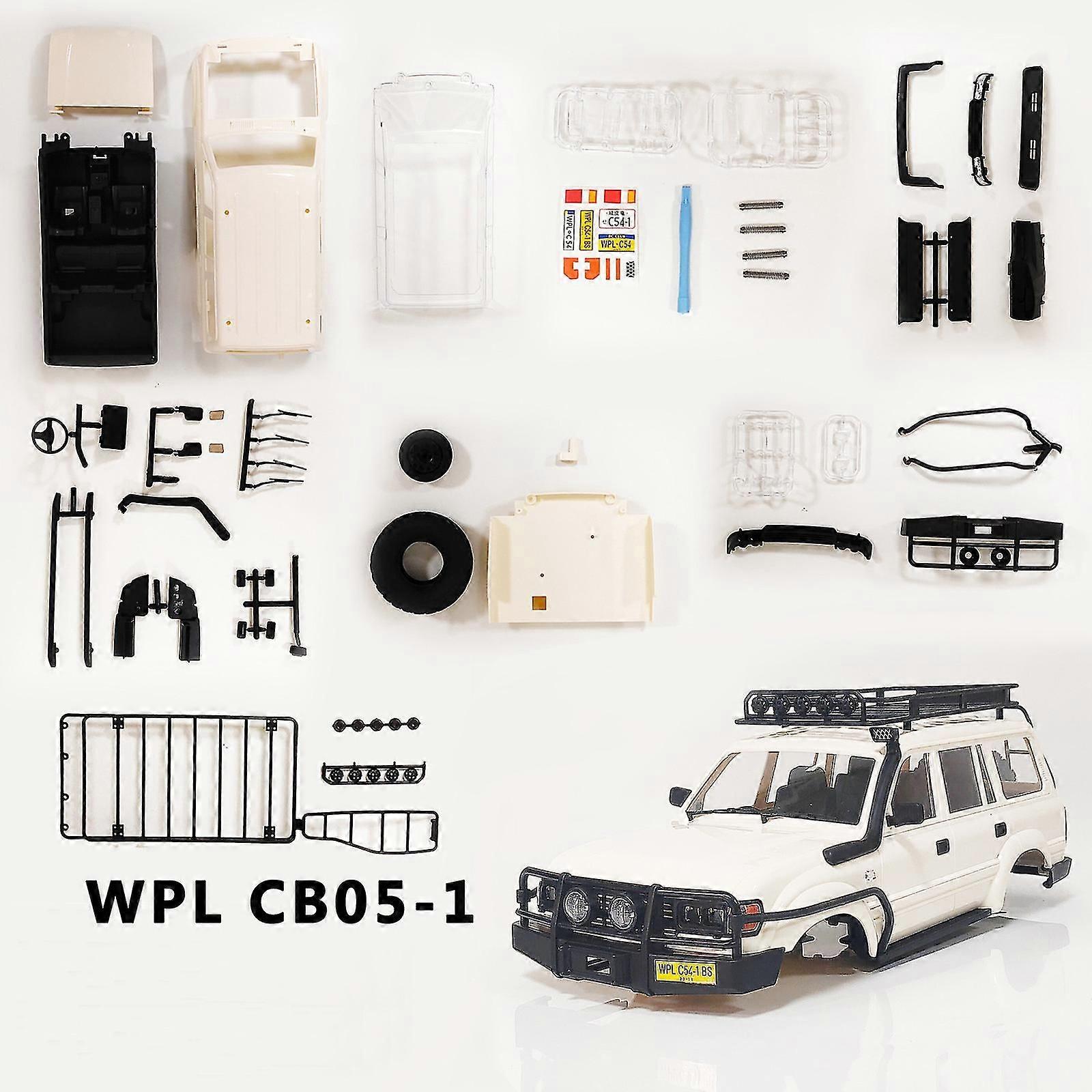 Rc Car Body Shell Assembly Housing Case Set For Rc Car Wpl Cb05-1lc80 Four-wheel