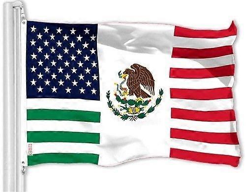 Bandeira Combinada da Amizade EUA-México