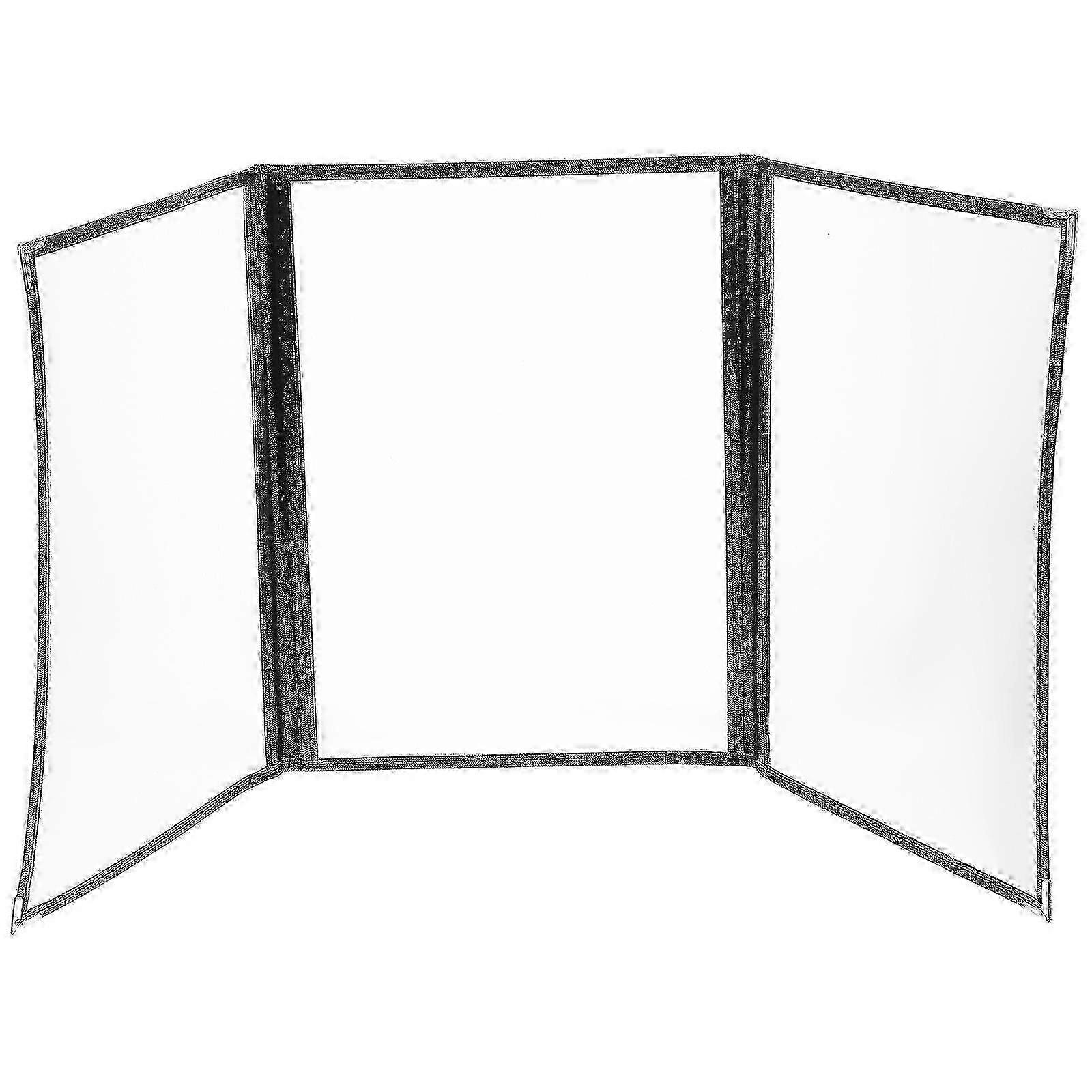 1Pc Menu Cover for House PVC Transparent Binder Practical Menu Price Book Shell