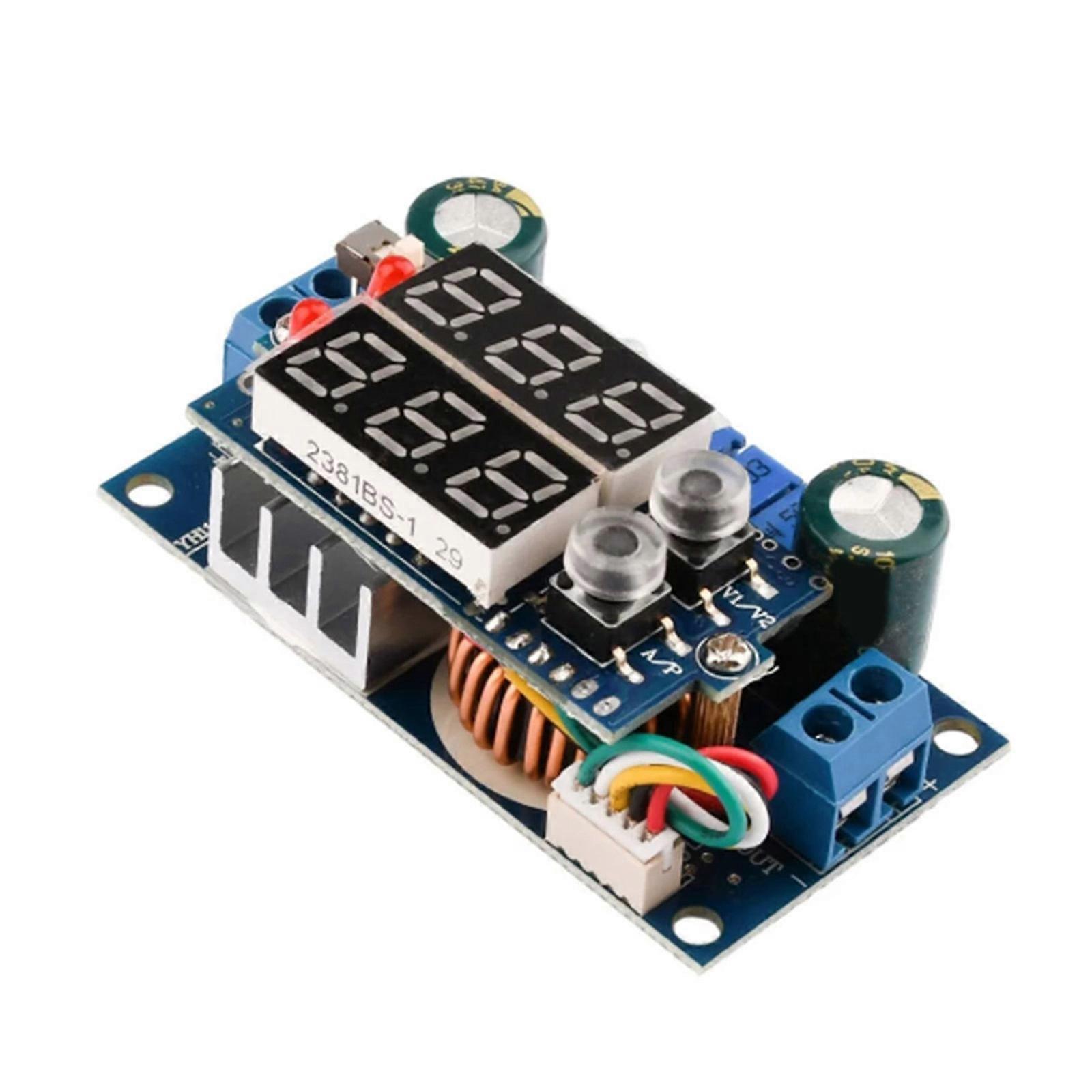 Double Display MPPT Solar Charge Controller 5A Step Down Module For Reliable Battery Management And Safety Multicolor