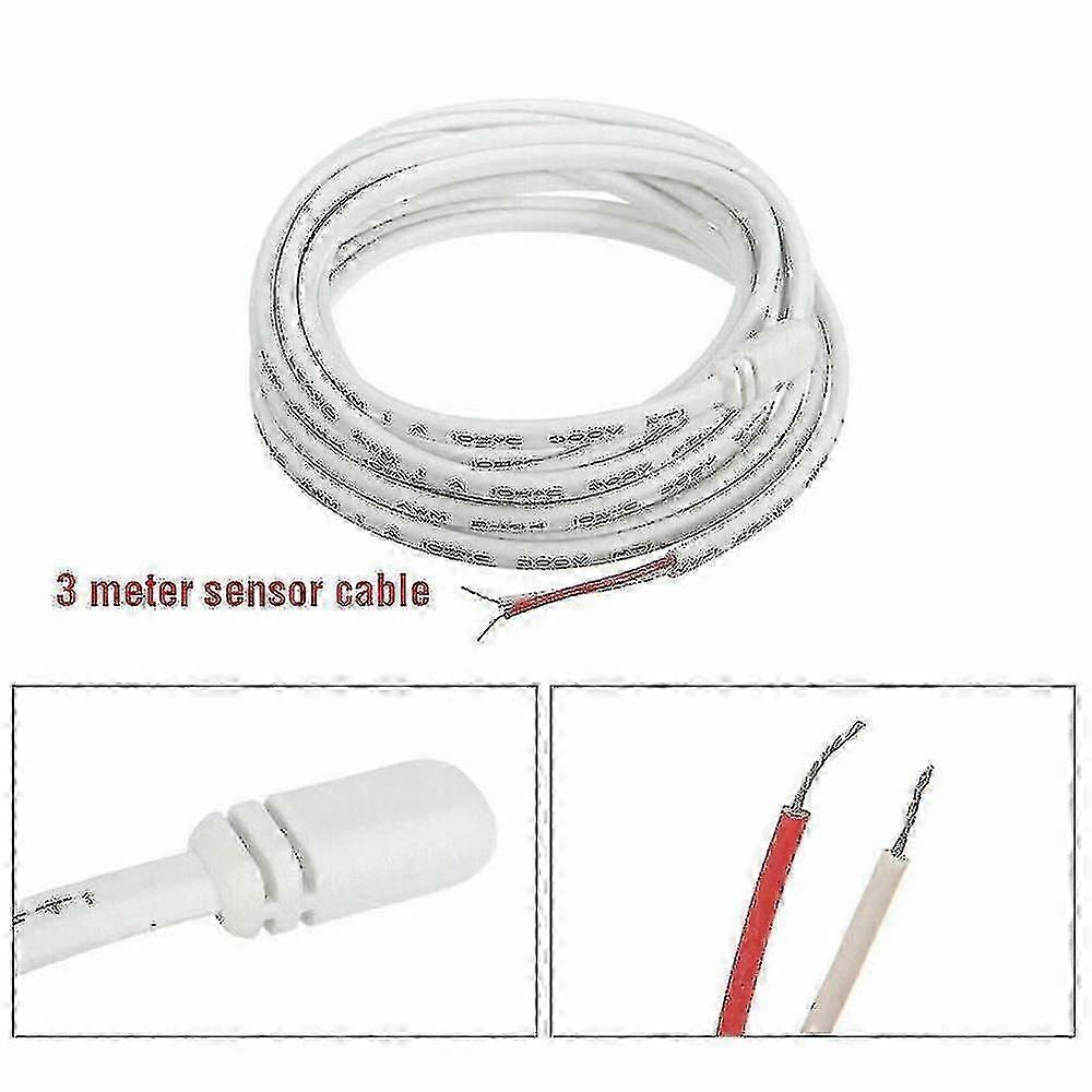 Electric Underfloor Heating Thermostat Temperature Control Switch + Sensor Cable A