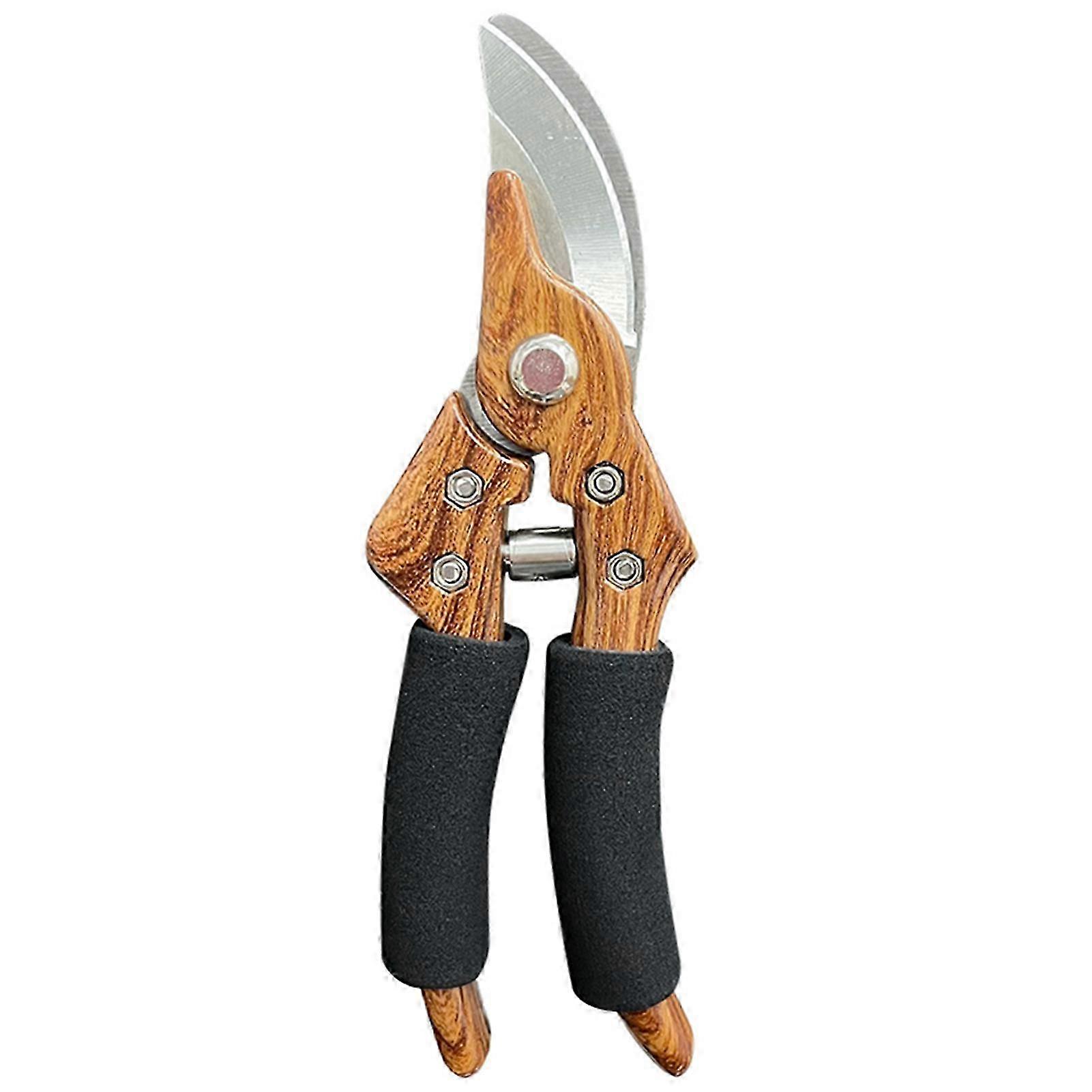 Pruning Shears Stainless Steel Handheld Pruners for Trimming Light Branch
