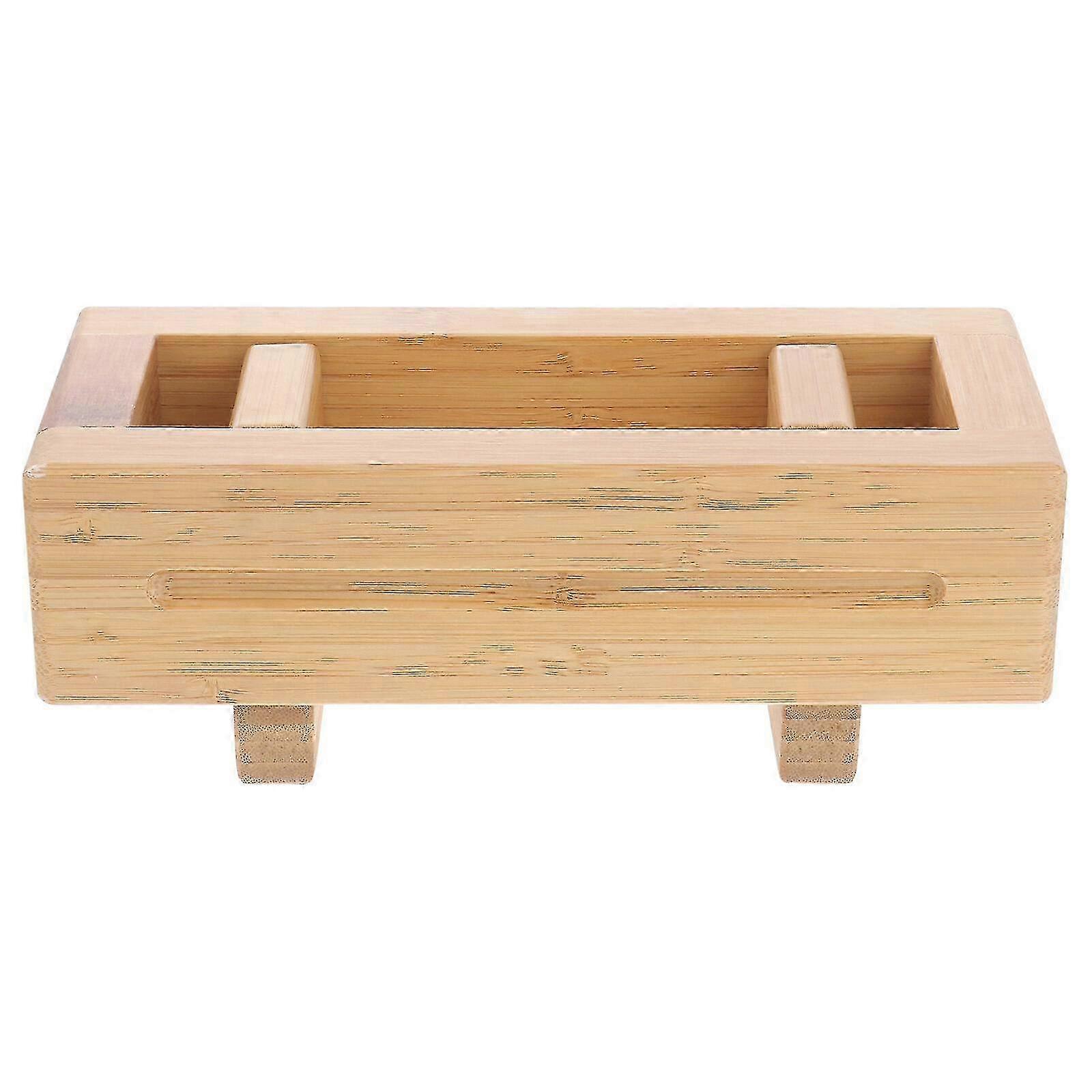 Bamboo Sushi Rice Mold - Rectangular Press Tool for Handmade Sushi Making