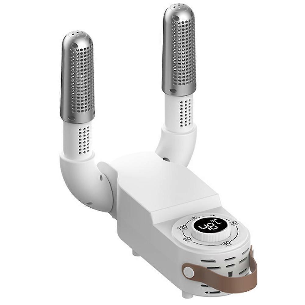 Shoe Dryer Intelligent Timer Adjustable Dryer Quick Drying Deodorizing Shoe Dryer Household Shoe Warmer Heater EU Plug