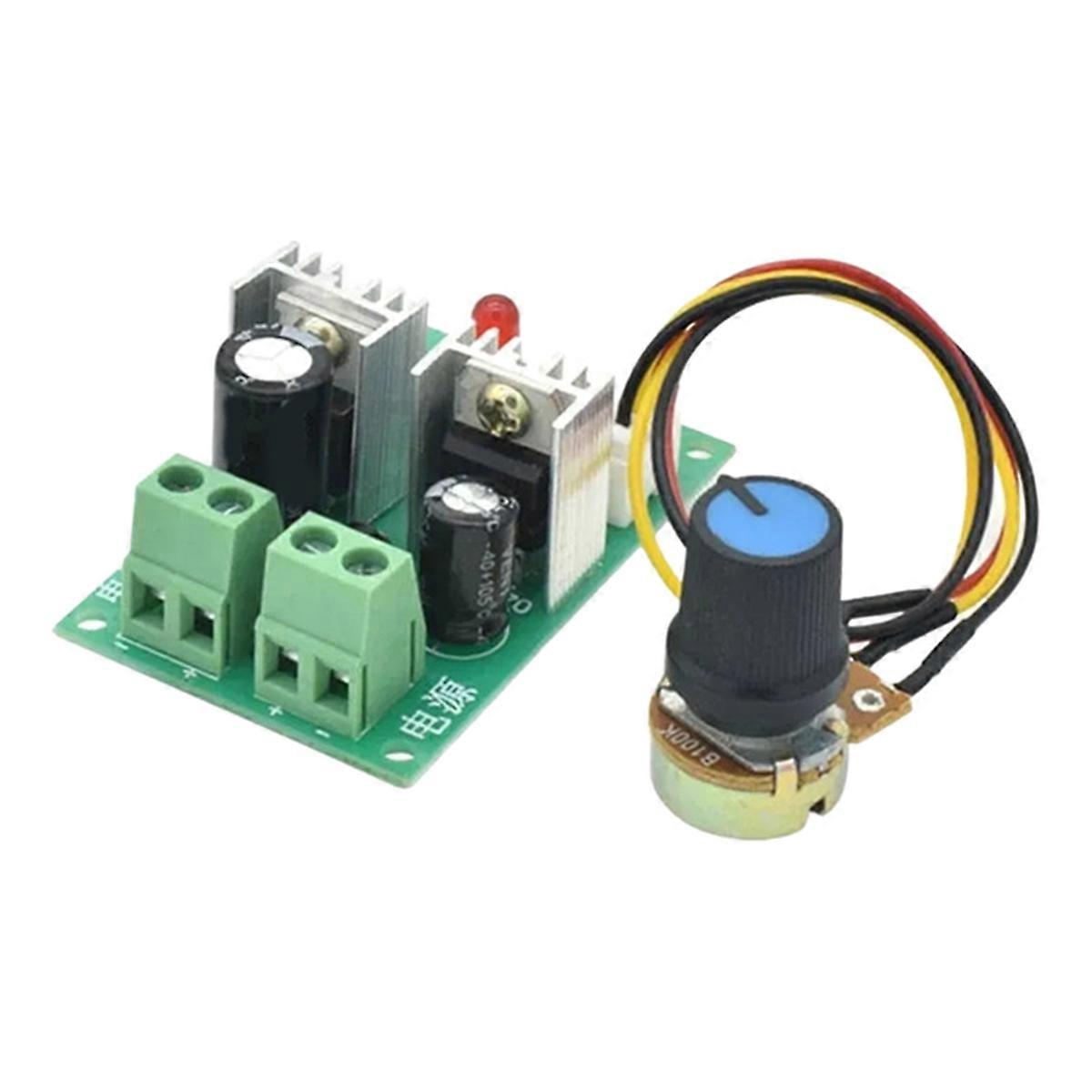 PWM DC Motor Speed Controller 12V-36V 3A Adjustable Voltage Regulator