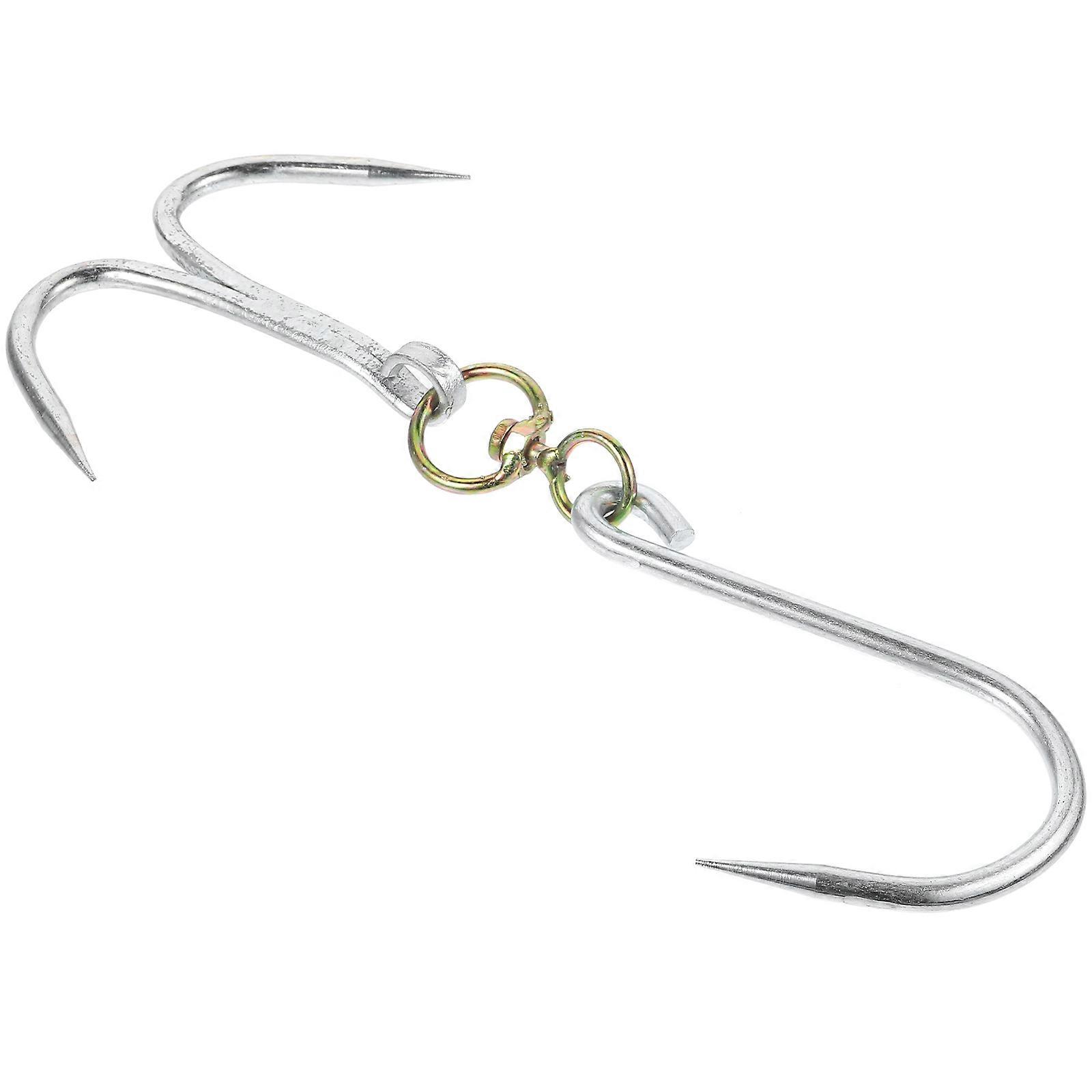 Heavy Duty Meat Hook Double Hook for Hanging Sausage and Beef