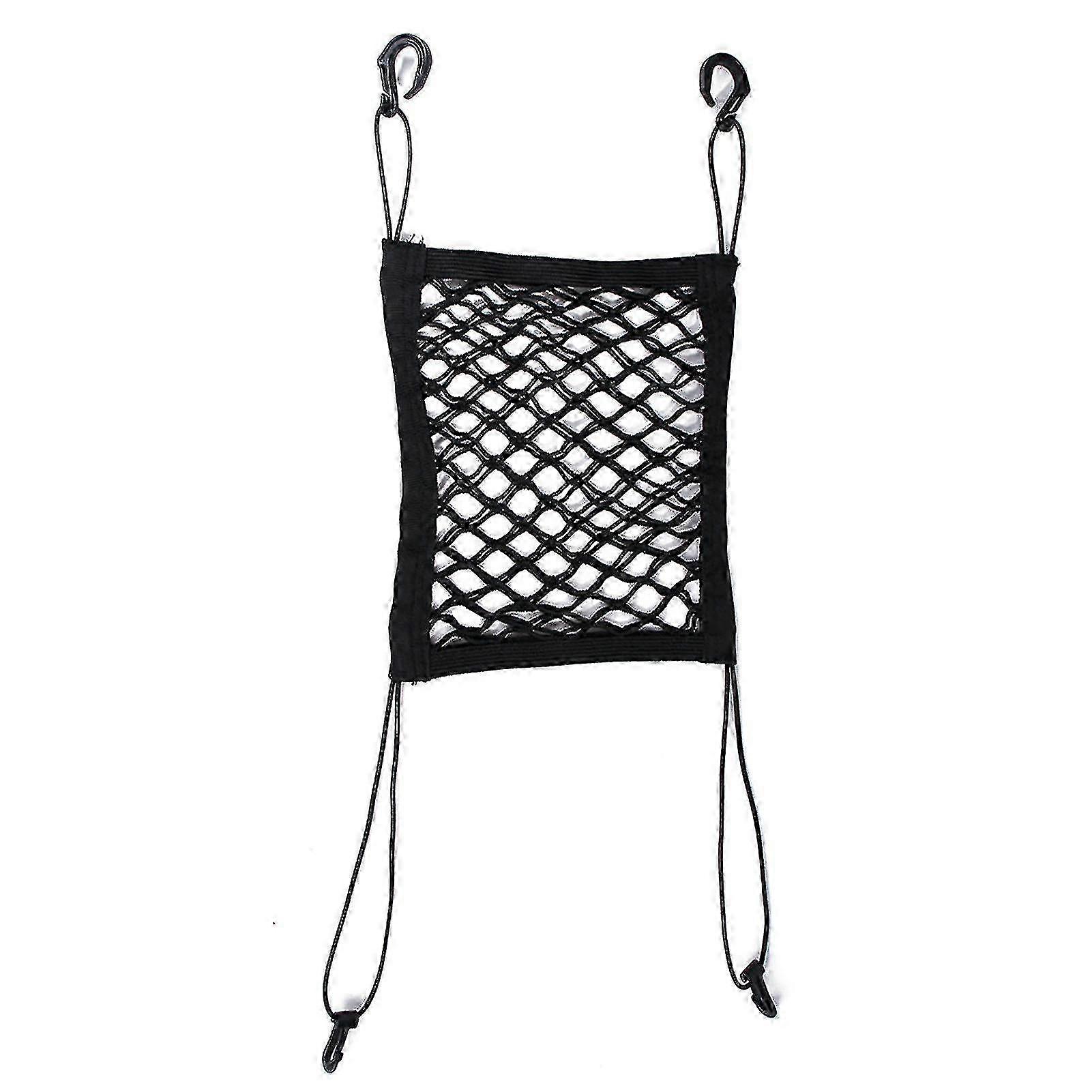 Car Net Bag Barrier Stretchable Space Saving Universal Mesh Storage Bag Pet Barrier for Dogs Children