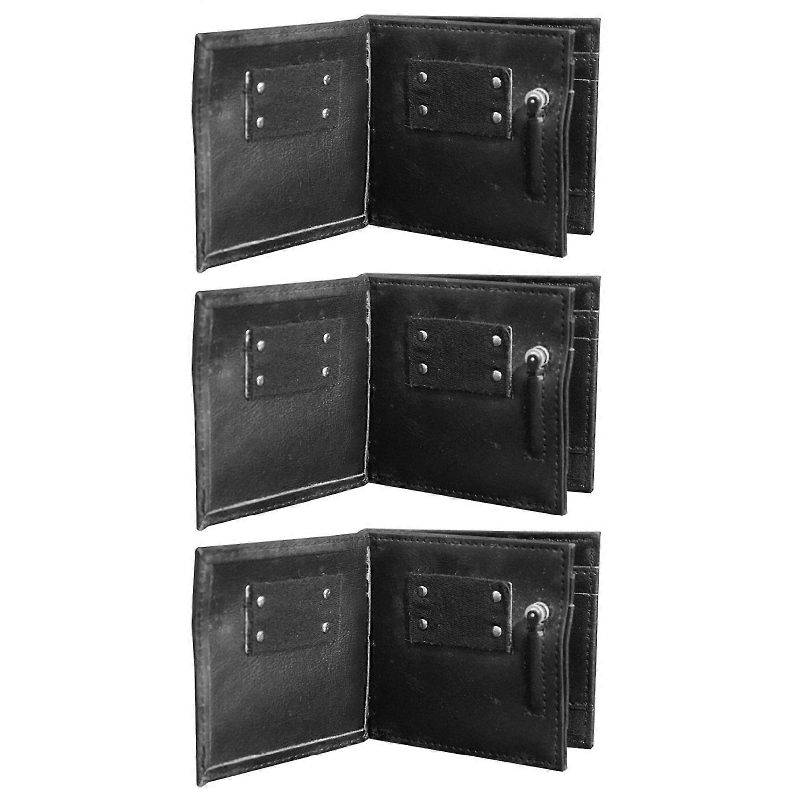 Fire Wallet Magic Trick Professional PU Leather Flaming Wallet for Stage Performances and Party Entertainment