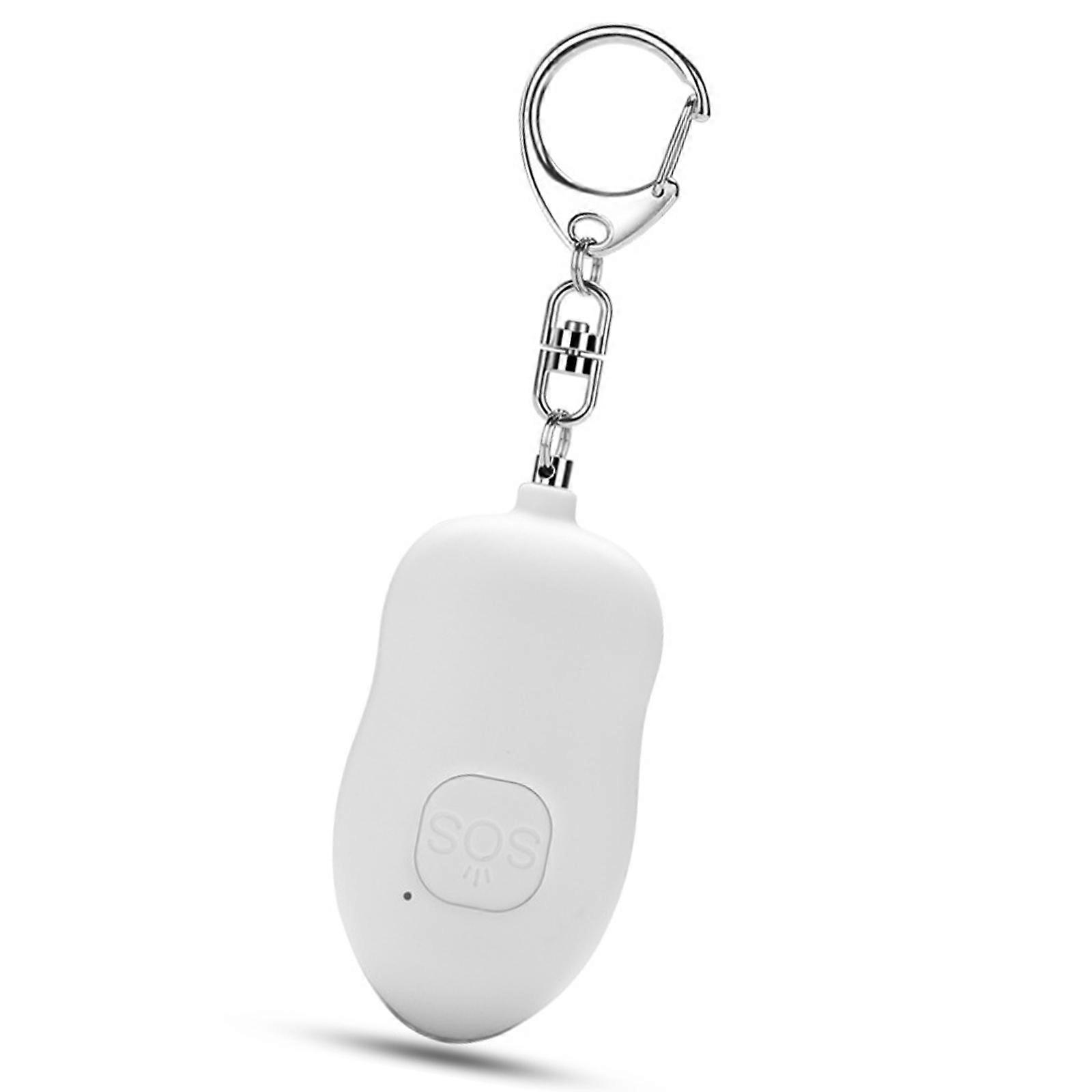 Security Alarm Rechargeable Keychain Alarm 140dB Loud Siren Defense Safety Alarm with Flashlight for Women Multicolor