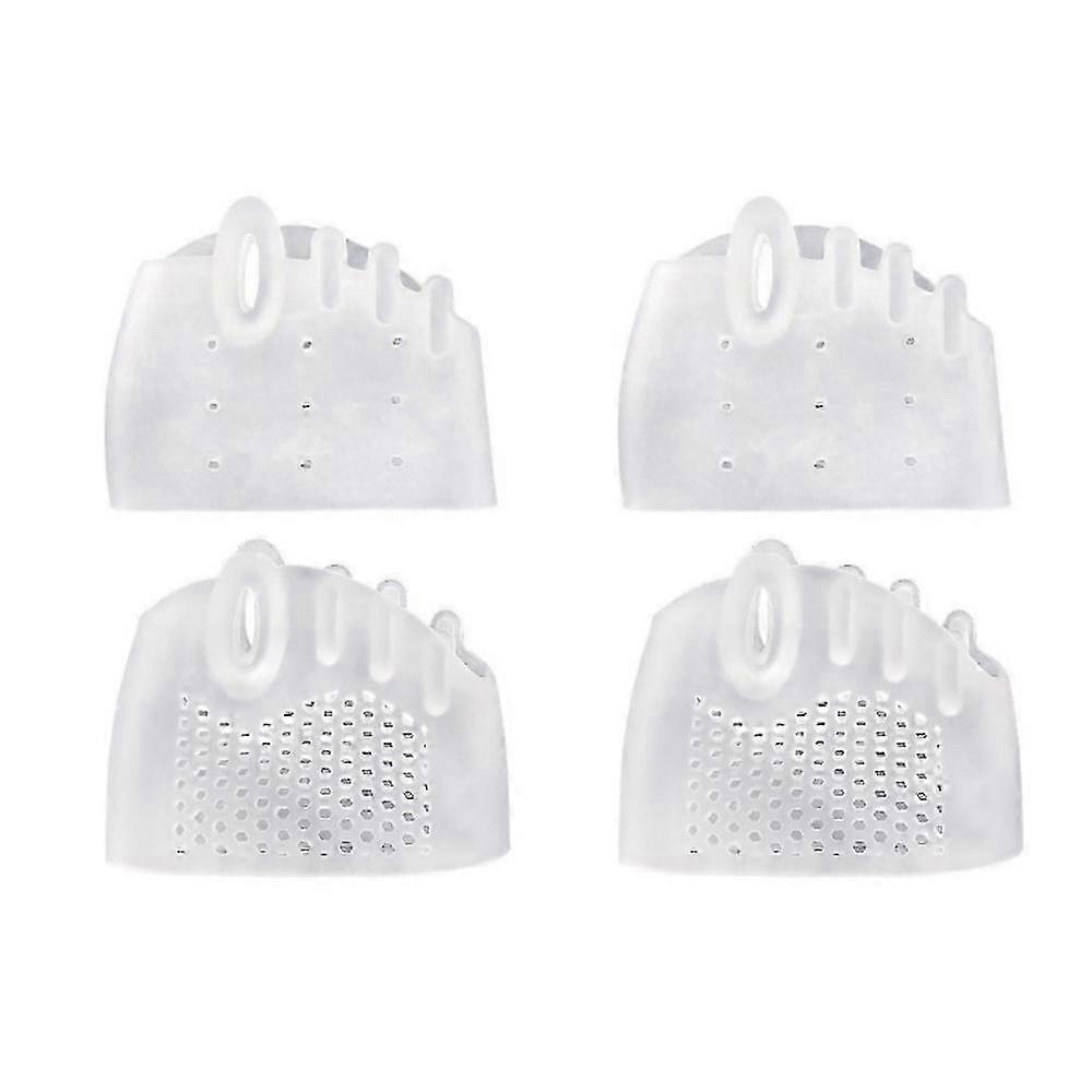4 قطع Hyggear سيليكون اصبع القدم فاصل ، Hyggear سيليكون اصبع القدم فواصل للنساء