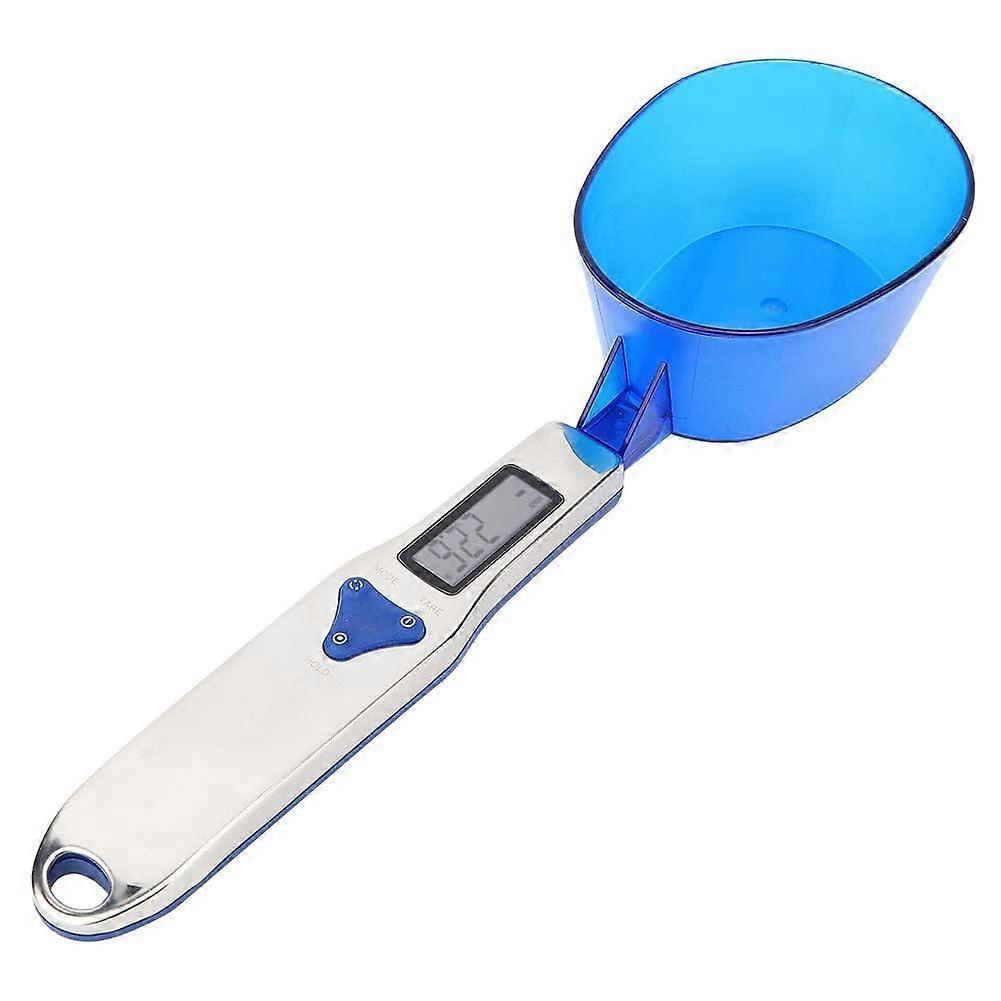 Digital Spoon Scale 500g Kitchen Gauge Multifunctional Electronic Scale with Handle and LCD Display 3 Detachable Spoons for Coffee Pods Tea Flour Oil 