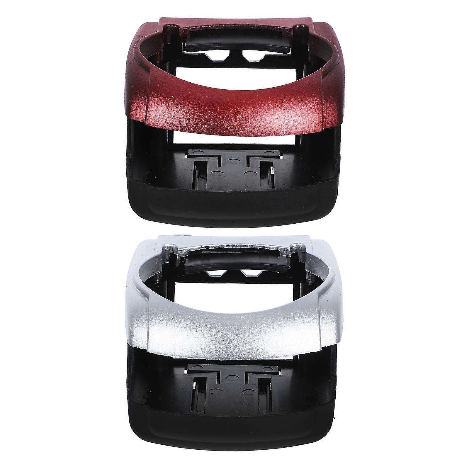 Car Cup Holder for Air Vent Made of Plastic Easy Installation Assorted Color Multi-functional