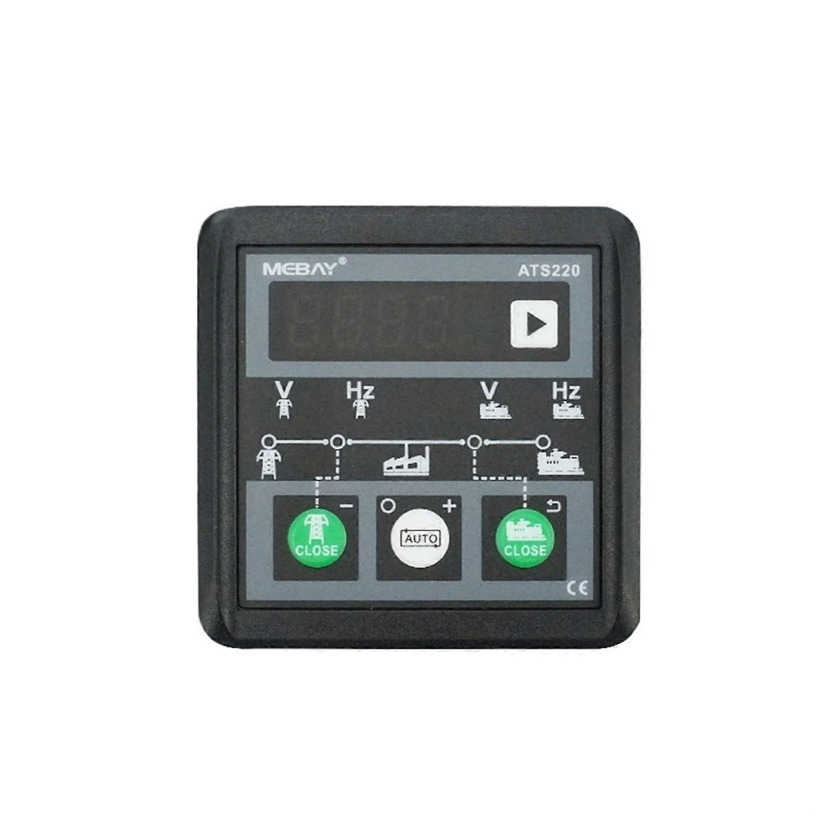 ATS220 Generator Automatic Transfer Switch Dual Power ATS with RealTime Engine Monitoring