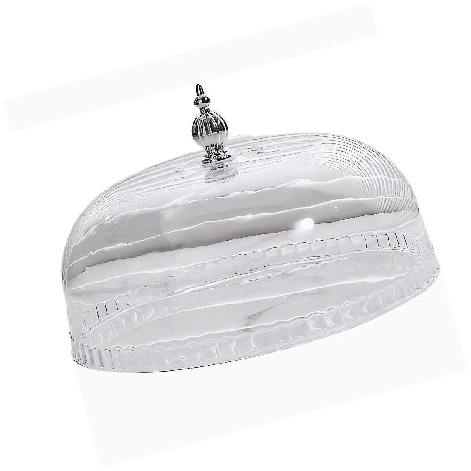 Cake Cover Clear Cake Dome Keeps Food Fresh for Storage and Display 23x14.5x9.5 cm