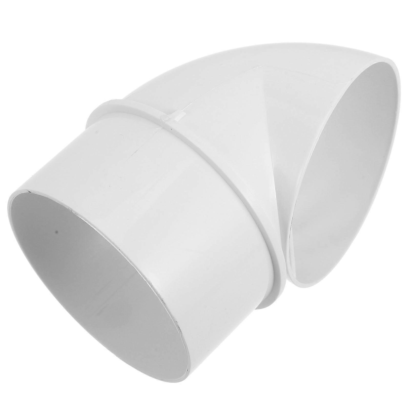Kitchen Ventilation Cover PVC Wall Vent Cap Windproof for Exhaust