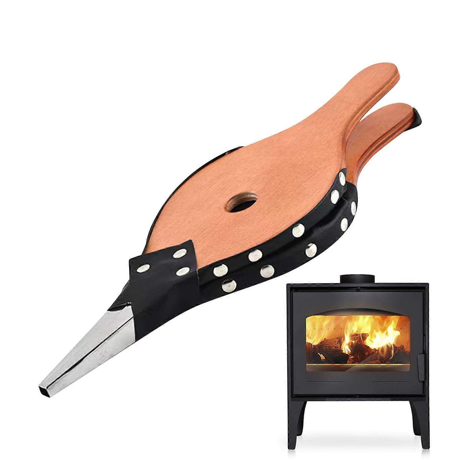 Fireplace Bellows BBQ Air Blower with Precise Flame Control for Outdoor Fire Pit and Camping