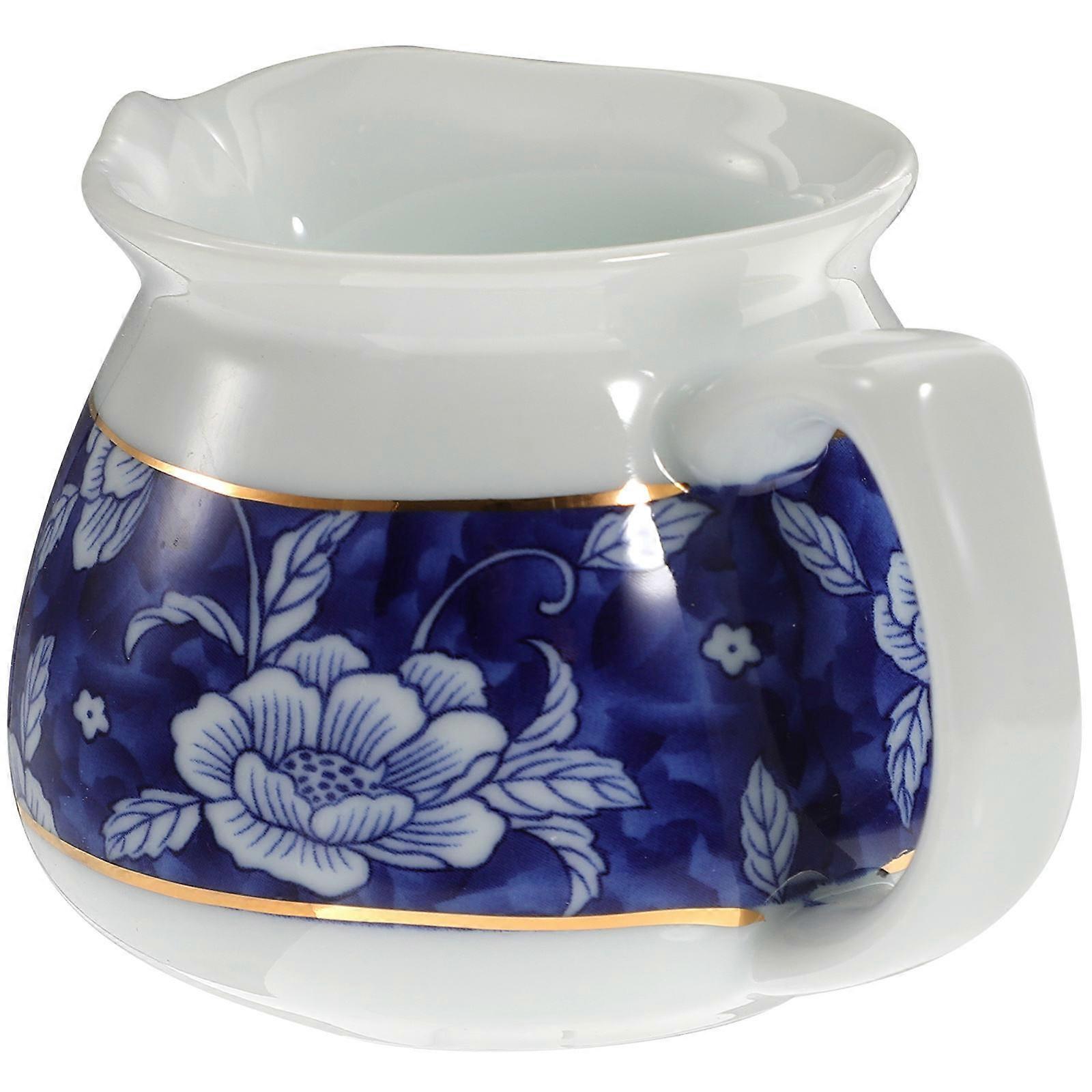 Serving Sauce Pitcher Ceramic Easy to Clean for Dinner Party 1Pcs