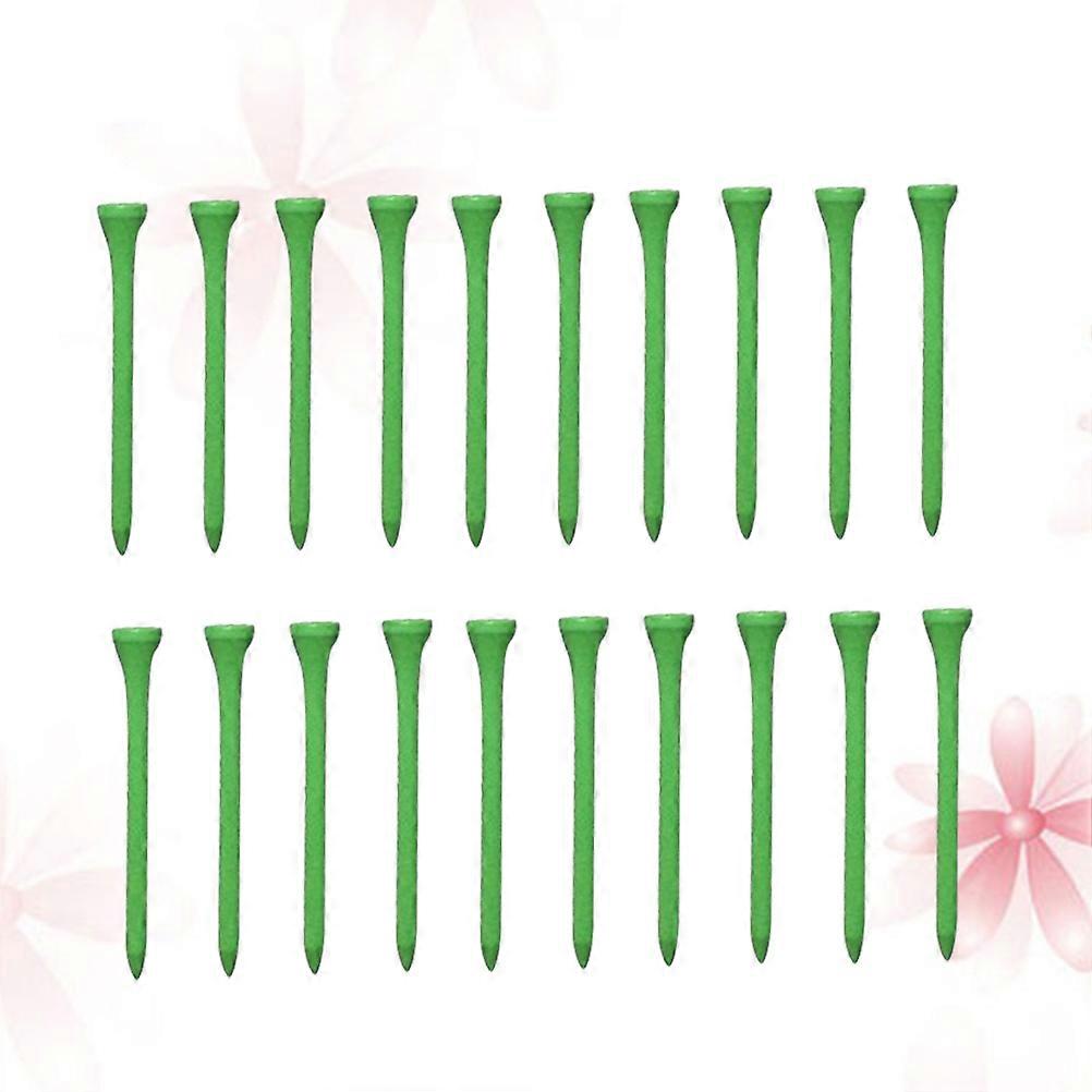 Durable Wood Protective Tees for Golf Use Outdoor Tees 100Pcs