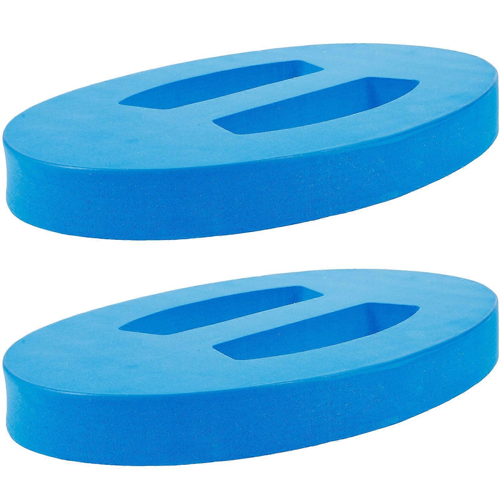 Blue Swimming Float Board for Swimming Use 2Pairs Eva Swim Learning Float