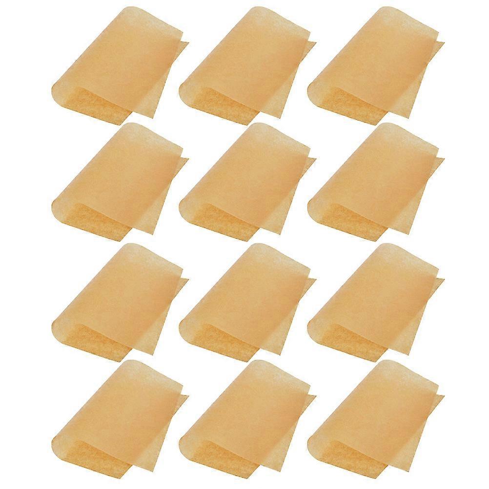 Kitchen Baking Sheets Kraft Baking Paper for Oven Cooking 100Pcs