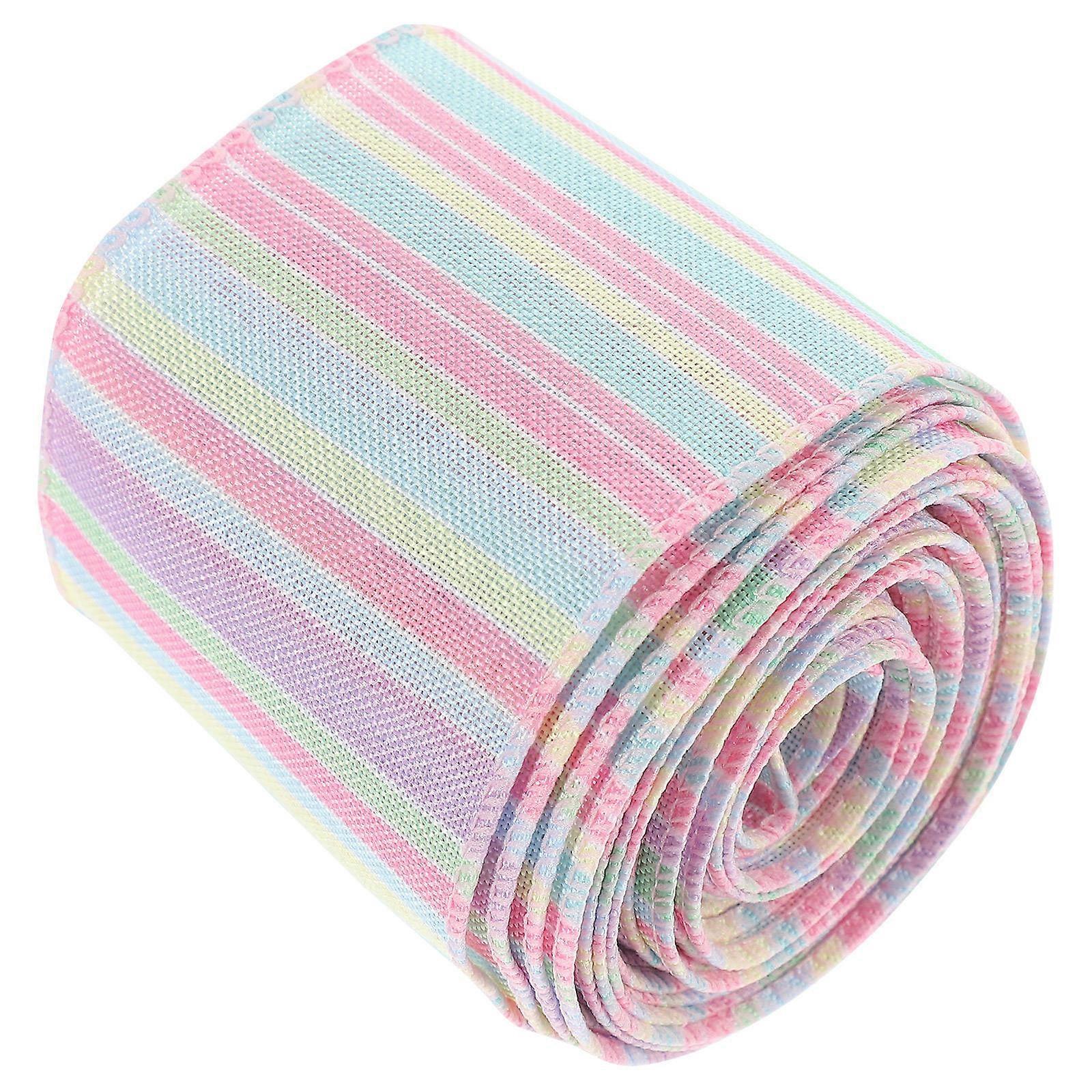 Elegant Ribbon Bow Making Ribbon For Spring Flower Decoration Multi Polyester Material 1Roll