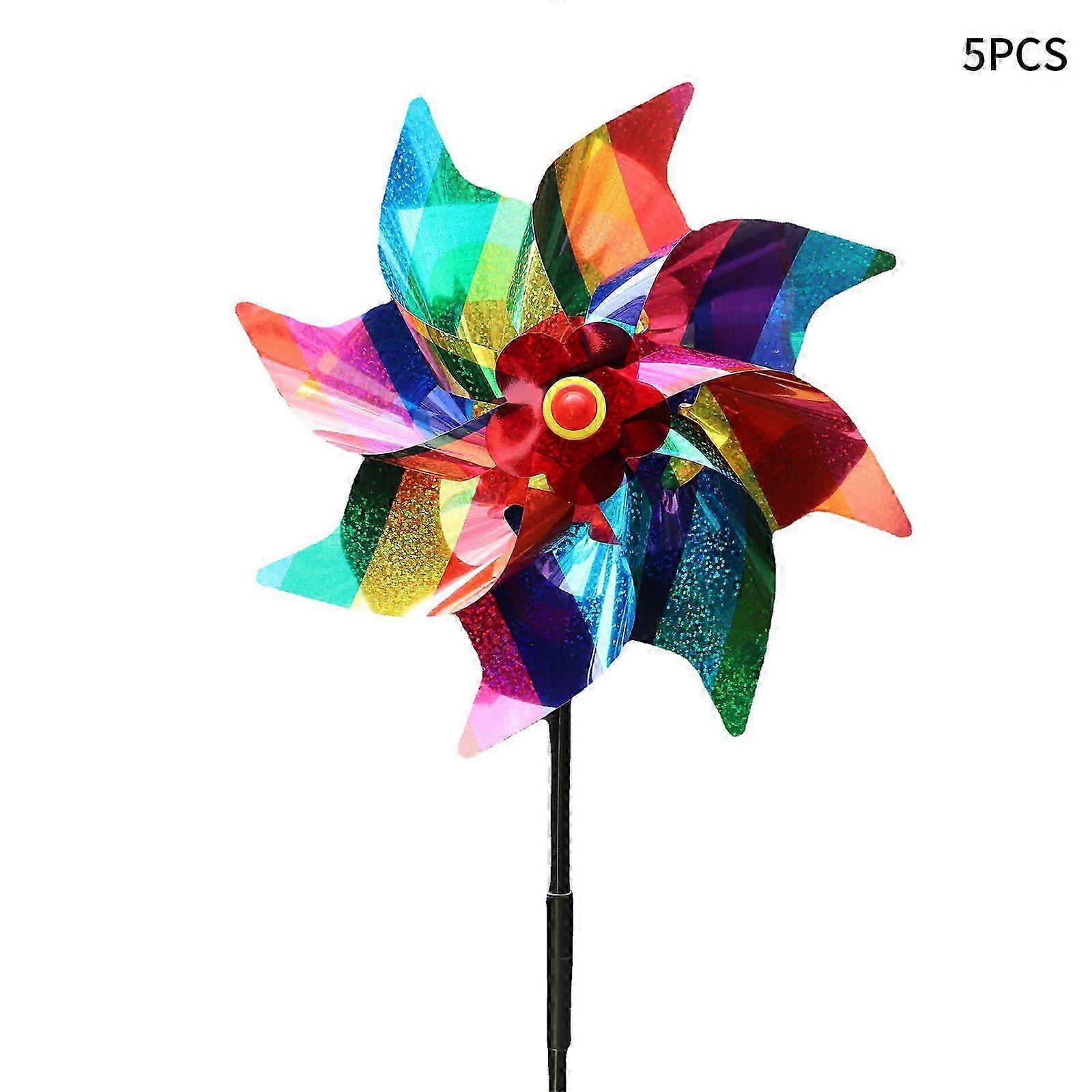 2026 5-Piece Octagonal Wind Spinners for Outdoor Decor