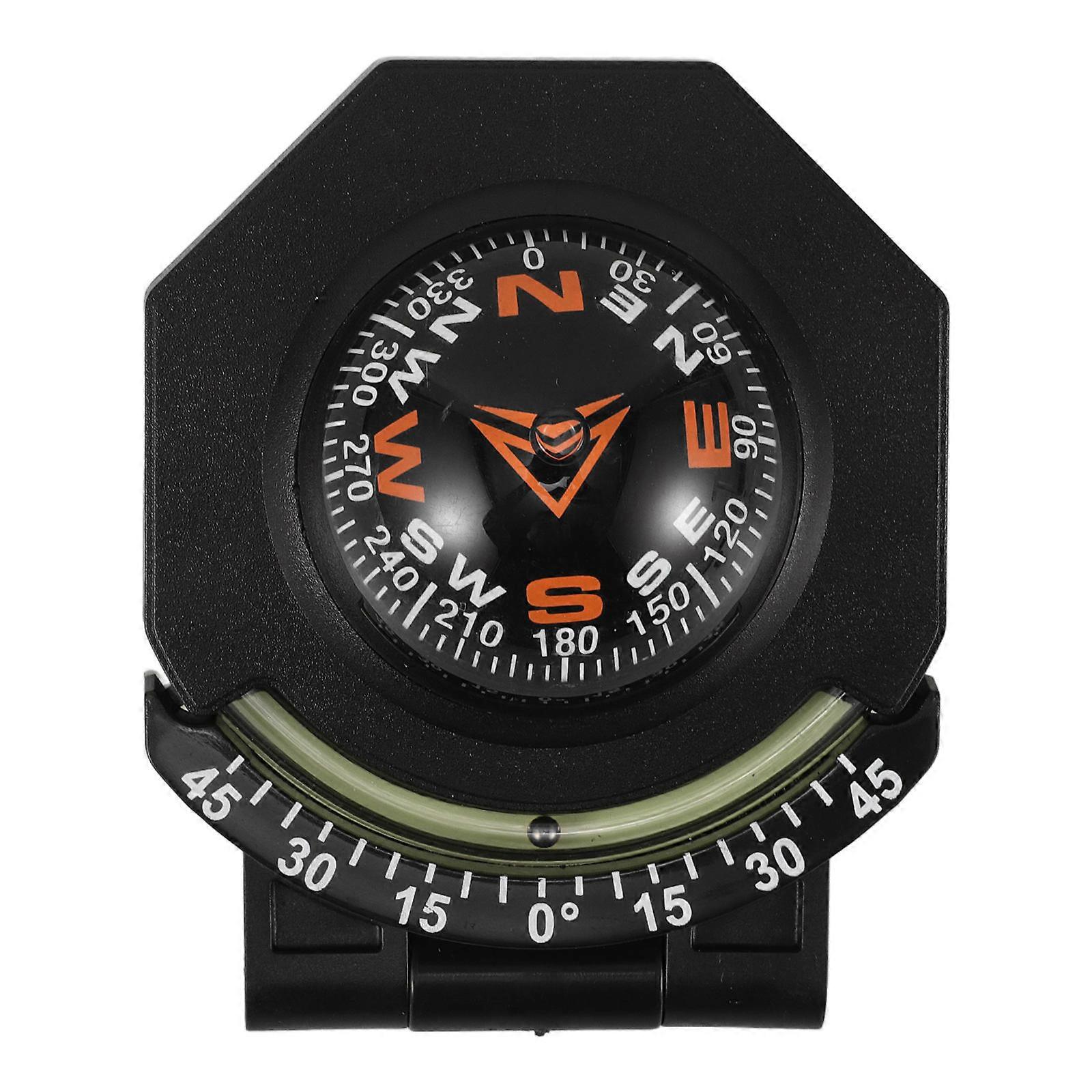 Car Compass Dashboard Foldable Night Glow Function for Hiking