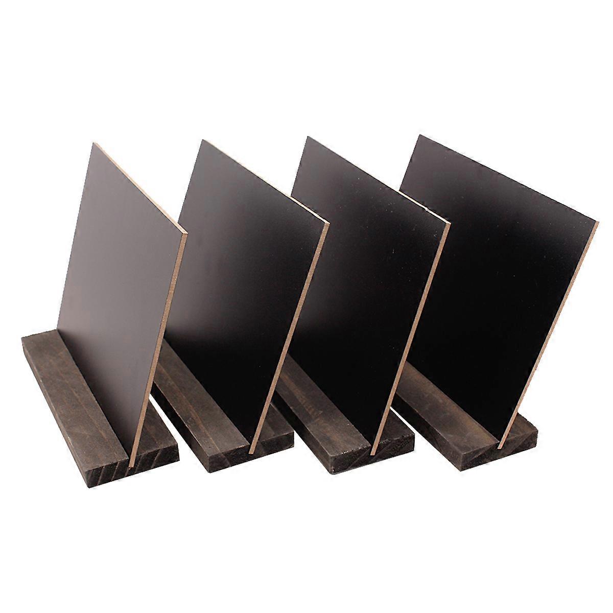 Blackboard Double Sided Blackboard Writing Board with Solid Base 3Pcs Set