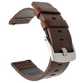 For Suunto 9/7 Replacement Watch Band 24mm PU Leather Watch Strap