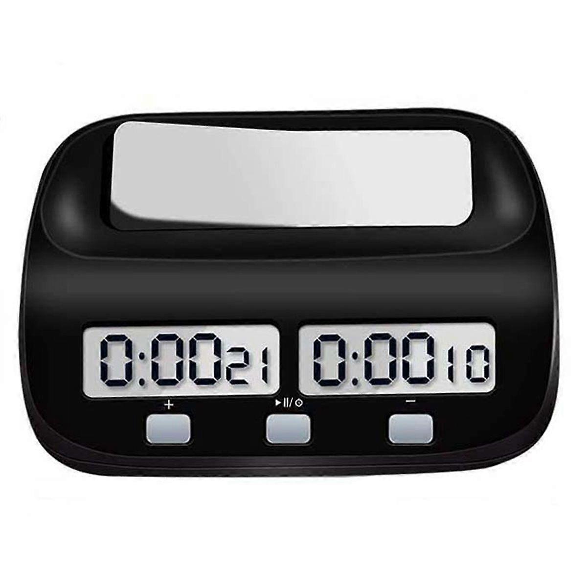 Chess Clock, Board Game Timer, Portable Digital Chess Timer with and Delay Features and Multiple Ti