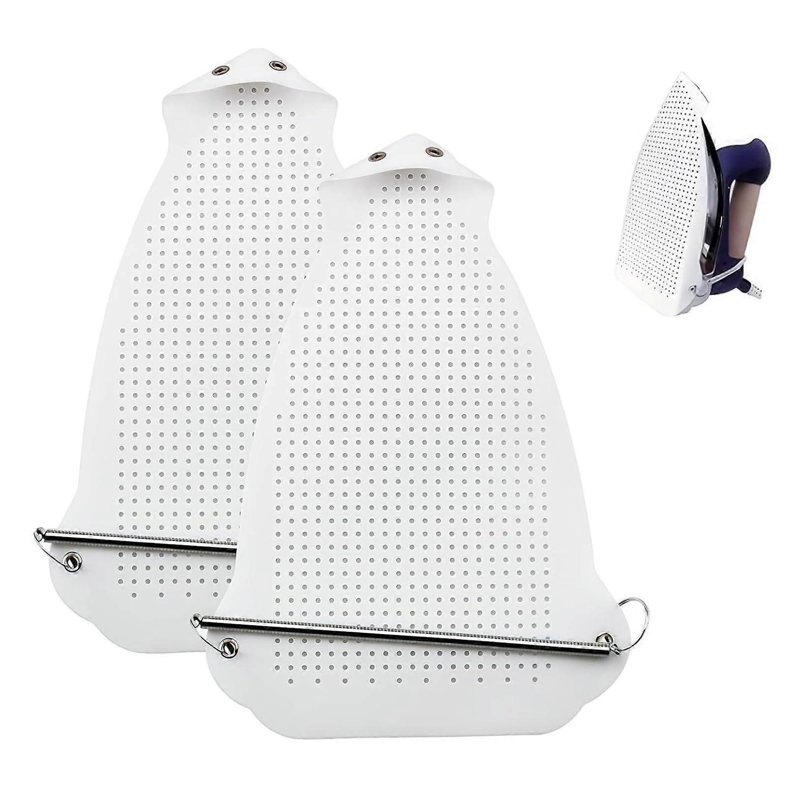 Universal Iron Protective Cover Shield, HeatResistant NonStick Soleplate Protector for Clothes, 2Pcs 1.0MM