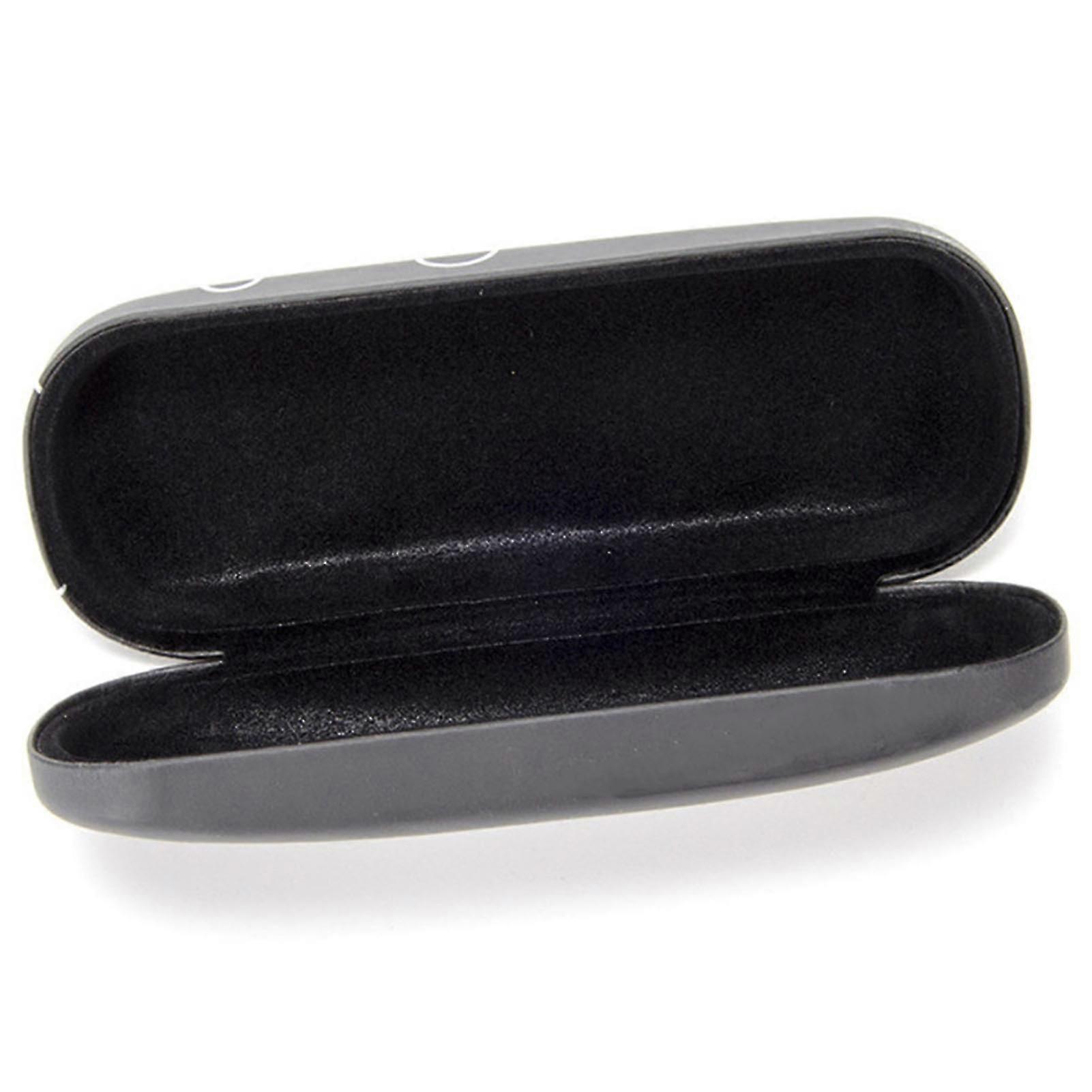 Sunglasses Case PU Covered Compression Resistant Hard Metal Eyeglass Box